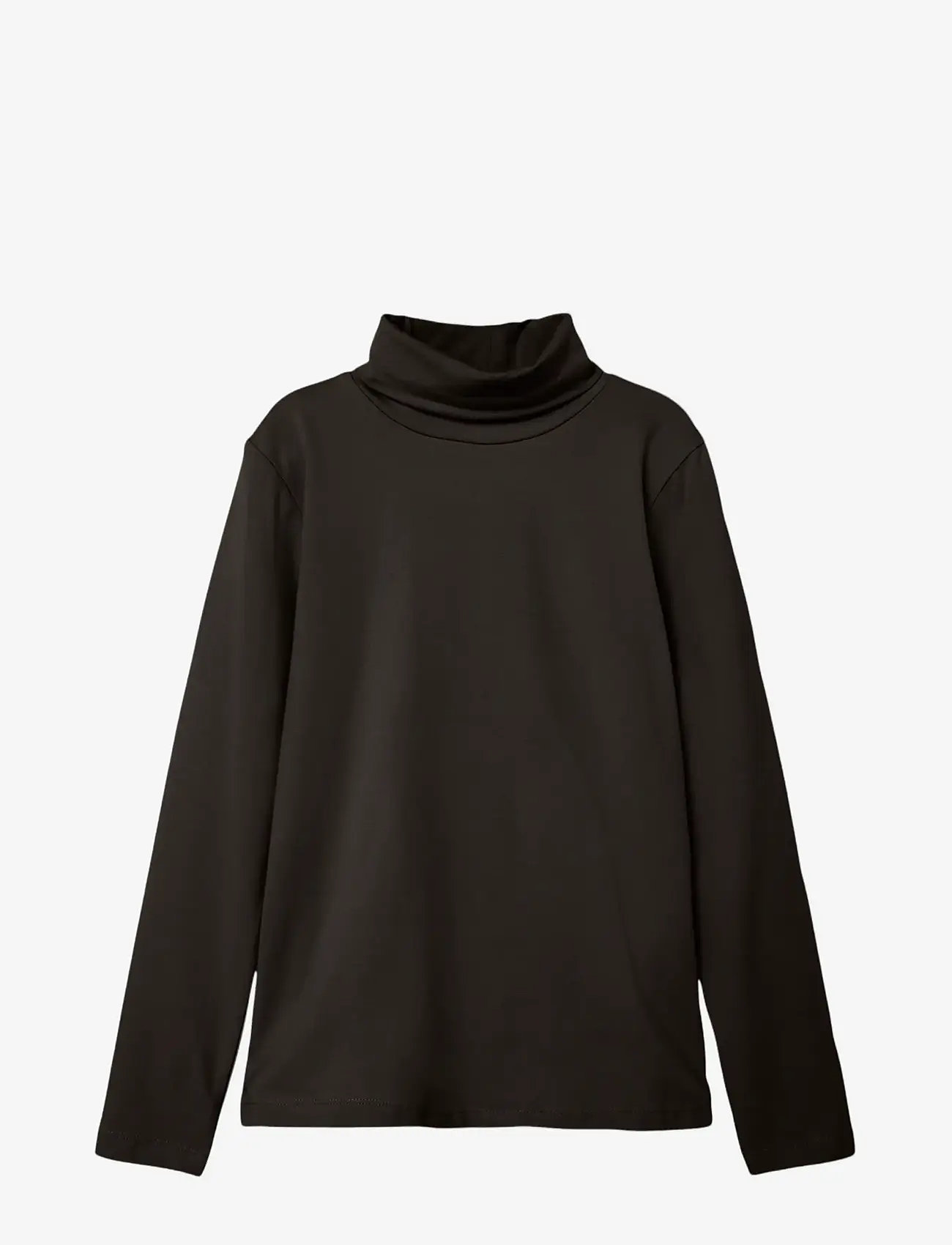 name it - NKNVIGGO 2P LS SLIM ROLLNECK O NOOS - turtlenecks - white alyssum - 2