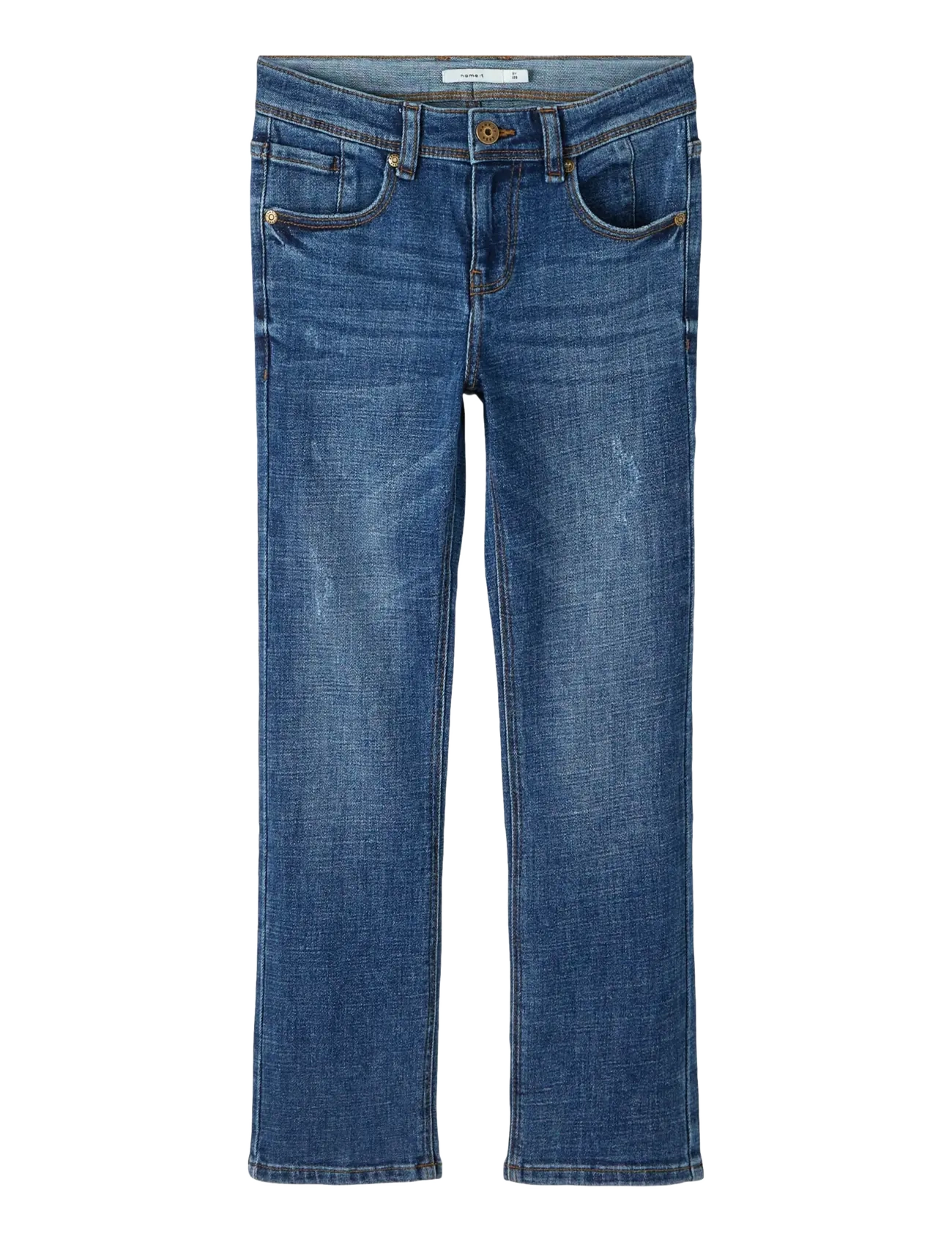 name it - NKMRYAN STRAIGHT CL JEANS 2520-EL NOOS - regular jeans - dark blue denim - 1