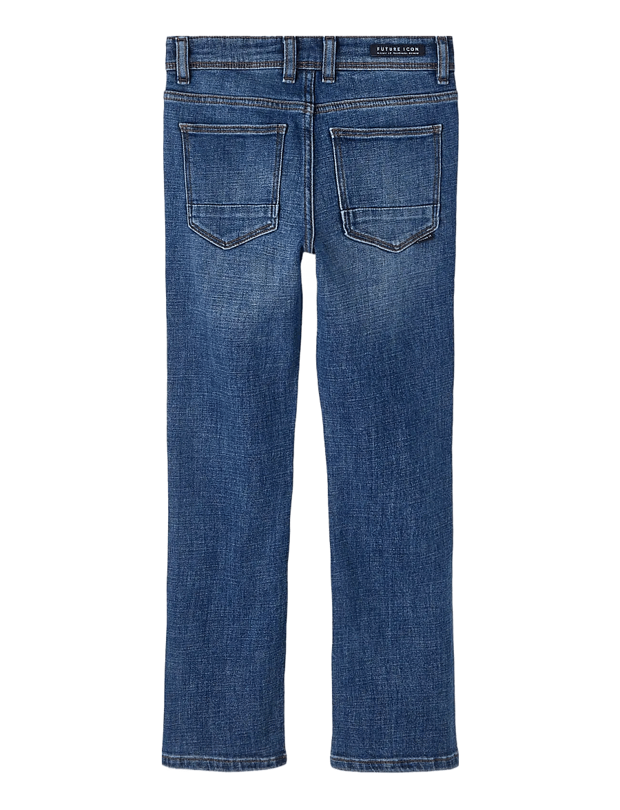 name it - NKMRYAN STRAIGHT CL JEANS 2520-EL NOOS - regular jeans - dark blue denim - 2