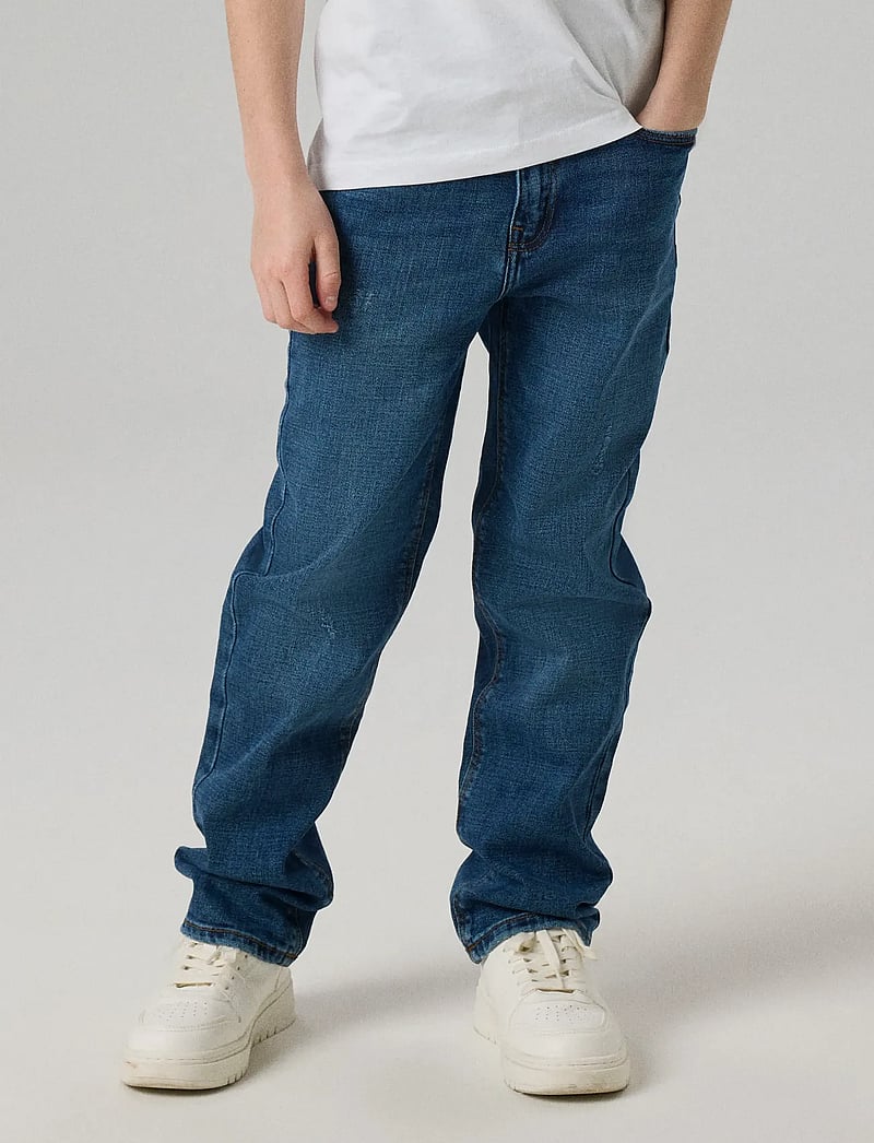 name it - NKMRYAN STRAIGHT CL JEANS 2520-EL NOOS - regular jeans - dark blue denim - 0