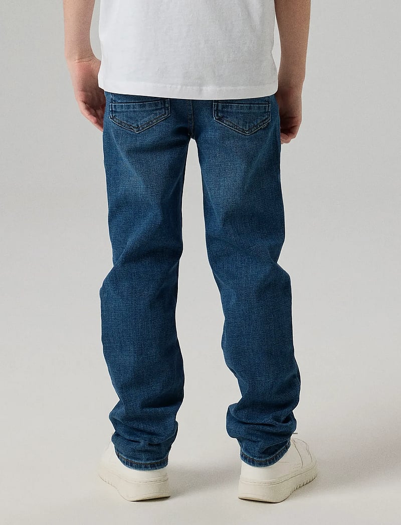 name it - NKMRYAN STRAIGHT CL JEANS 2520-EL NOOS - regular jeans - dark blue denim - 3