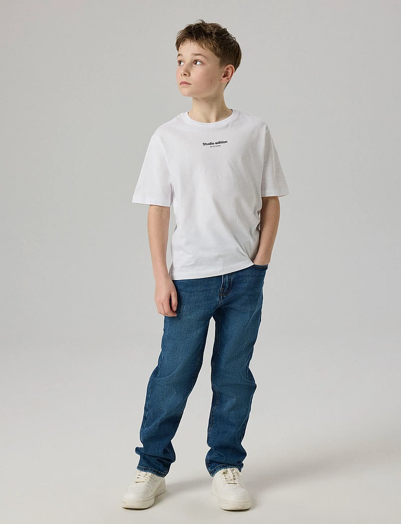 name it - NKMRYAN STRAIGHT CL JEANS 2520-EL NOOS - regular jeans - dark blue denim - 4