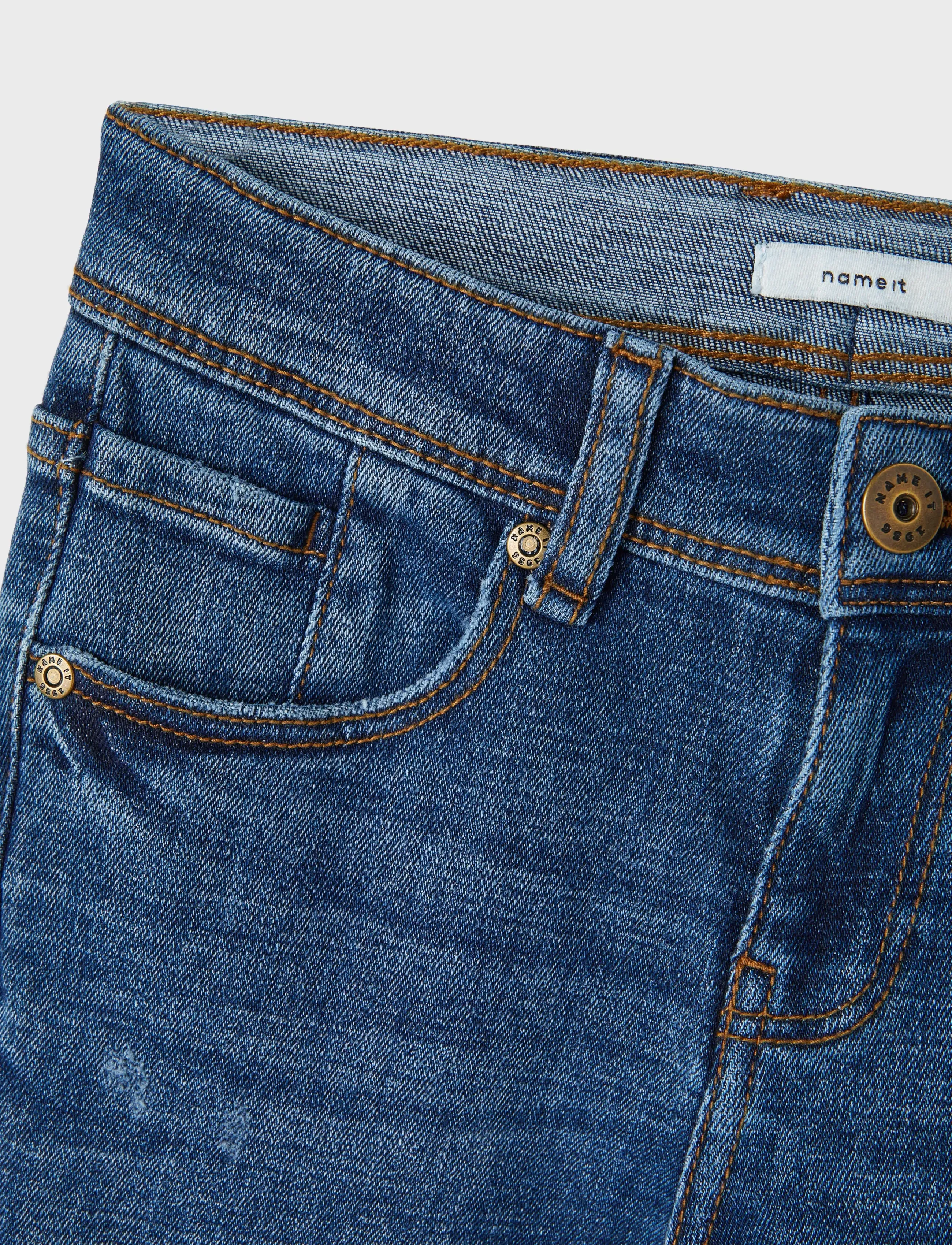name it - NKMRYAN STRAIGHT CL JEANS 2520-EL NOOS - regular jeans - dark blue denim - 5