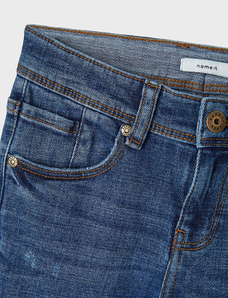 name it - NKMRYAN STRAIGHT CL JEANS 2520-EL NOOS - regular jeans - dark blue denim - 5