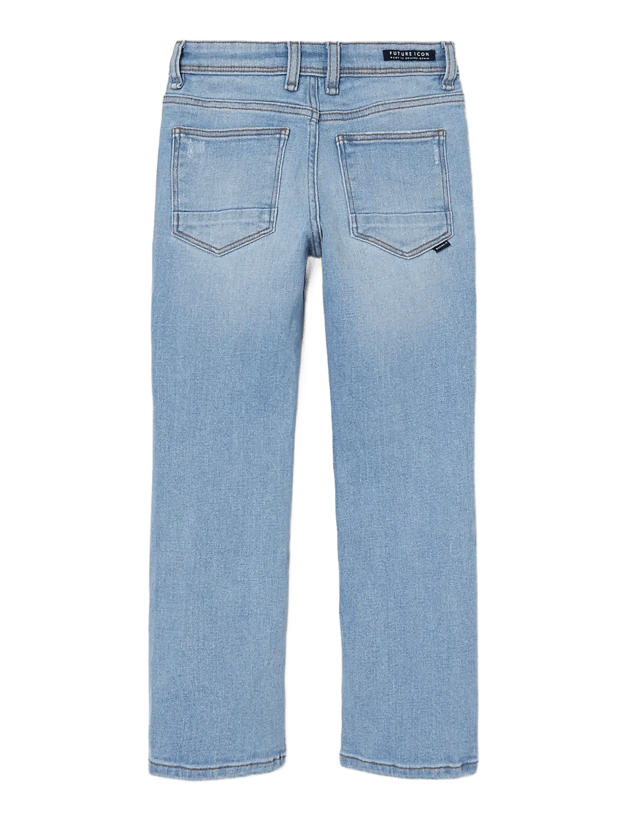 name it - NKMRYAN STRAIGHT CL JEANS 2520-EL NOOS - regular jeans - light blue denim - 2