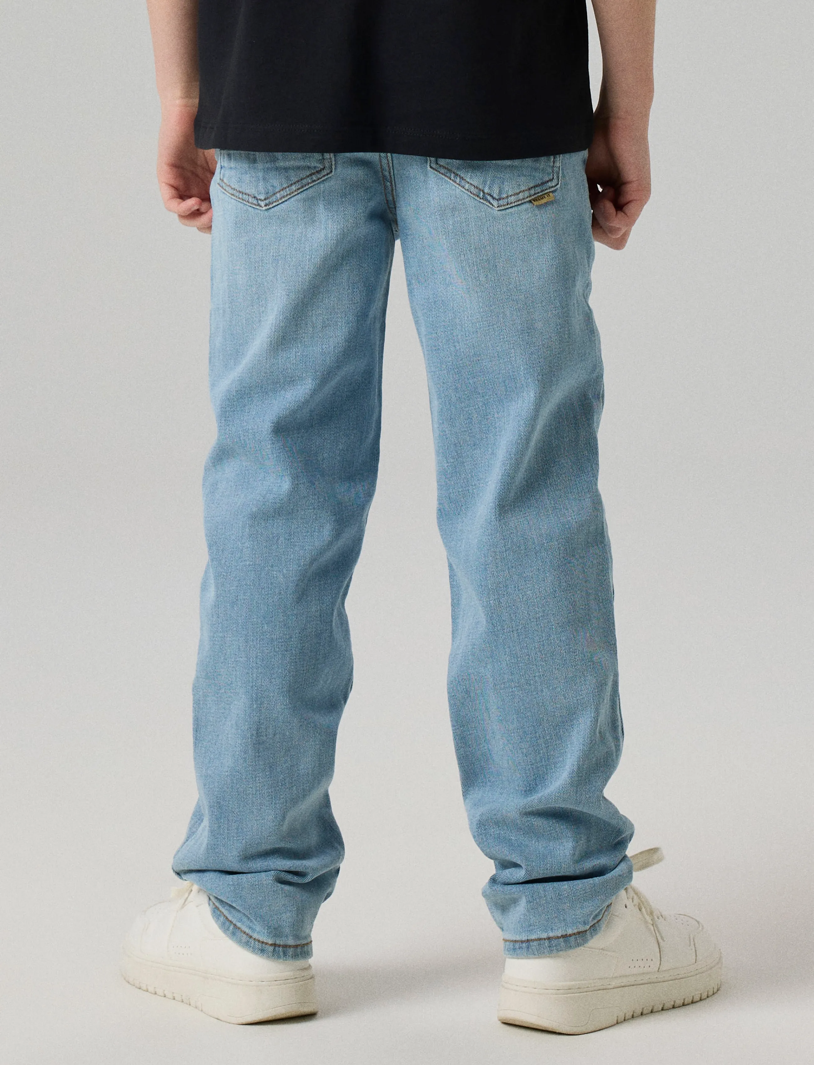 name it - NKMRYAN STRAIGHT CL JEANS 2520-EL NOOS - regular jeans - light blue denim - 3