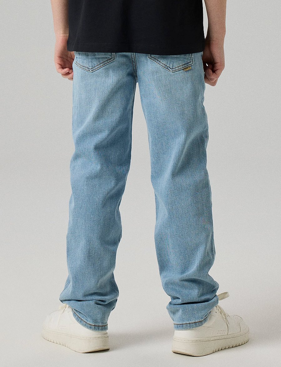 name it - NKMRYAN STRAIGHT CL JEANS 2520-EL NOOS - regular jeans - light blue denim - 3