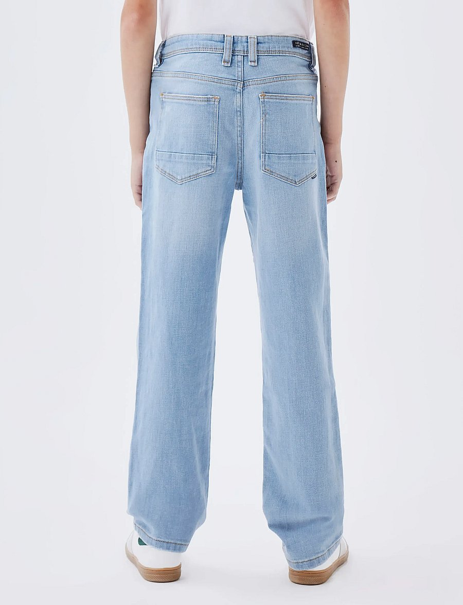 name it - NKMRYAN STRAIGHT CL JEANS 2520-EL NOOS - regular jeans - light blue denim - 3
