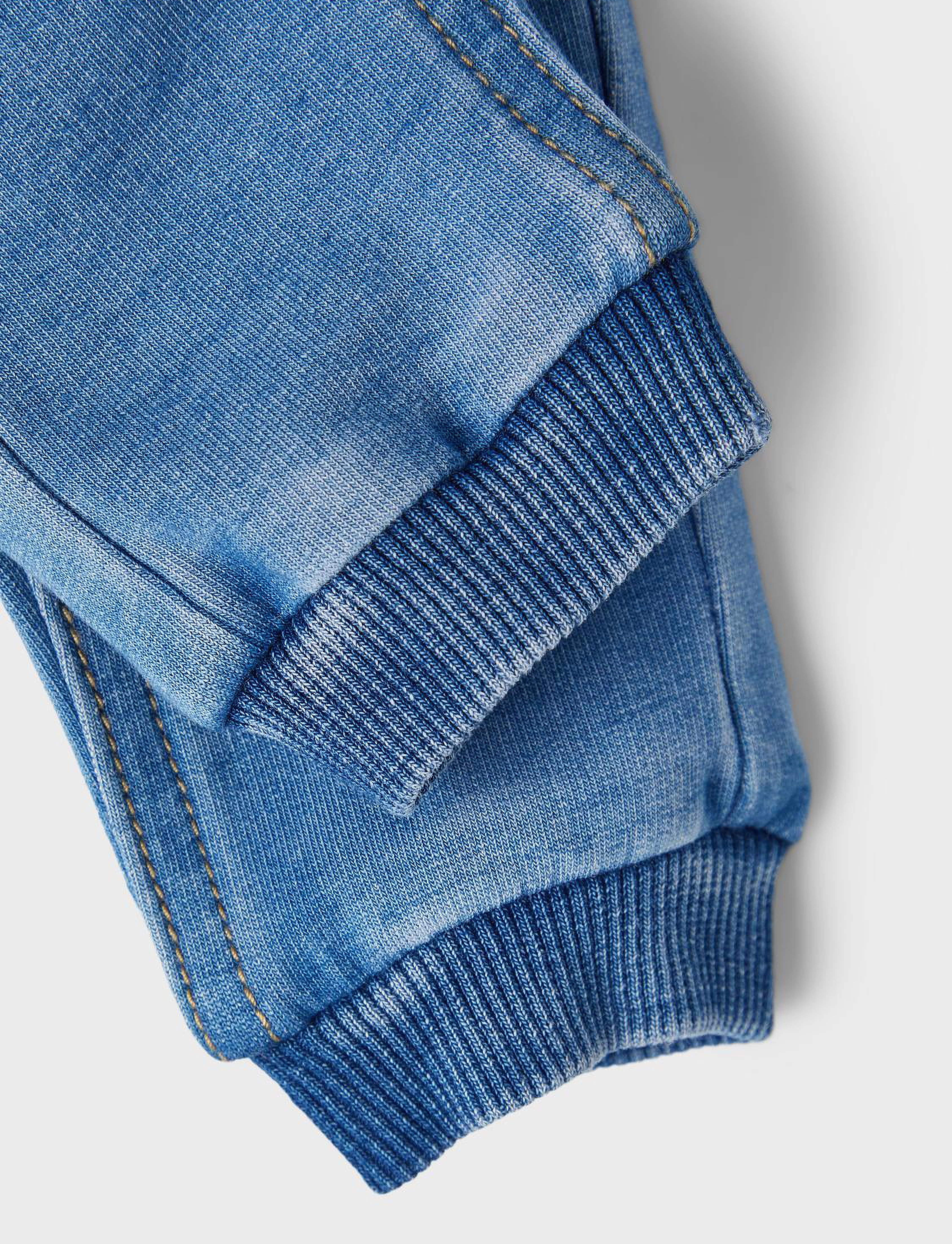 name it - NBNROME BAGGY R SWE JEANS 3773-TR NOOS - medium blue denim - 4
