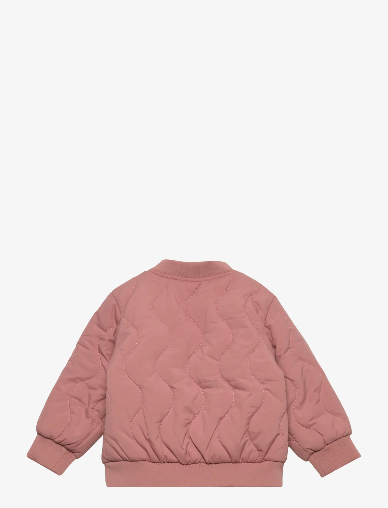name it - NBFMARS QUILT JACKET TB - termo jakas - old rose - 1