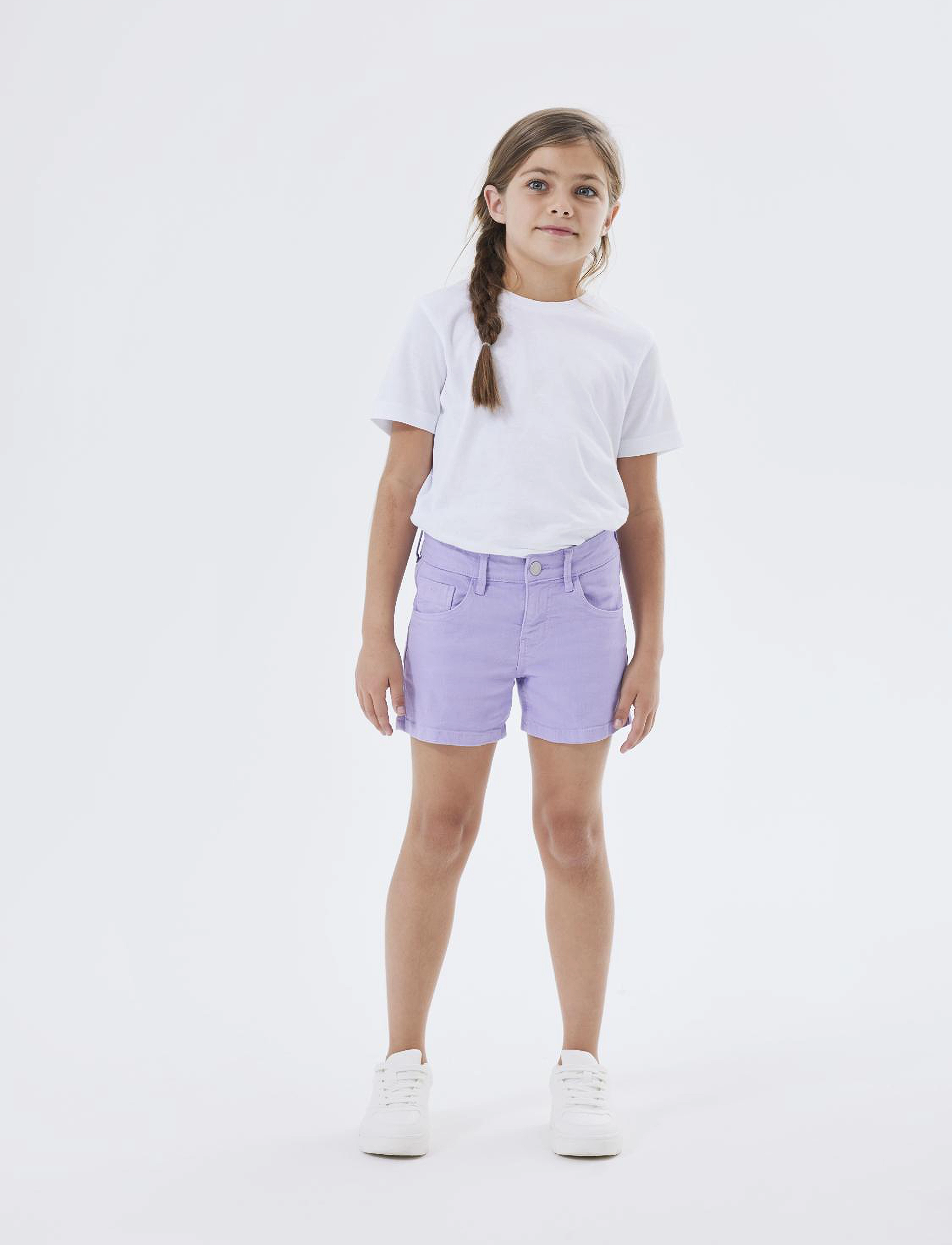 name it - NKFROSE REG TWI SHORTS 8212-TP NOOS - sand verbena - 3