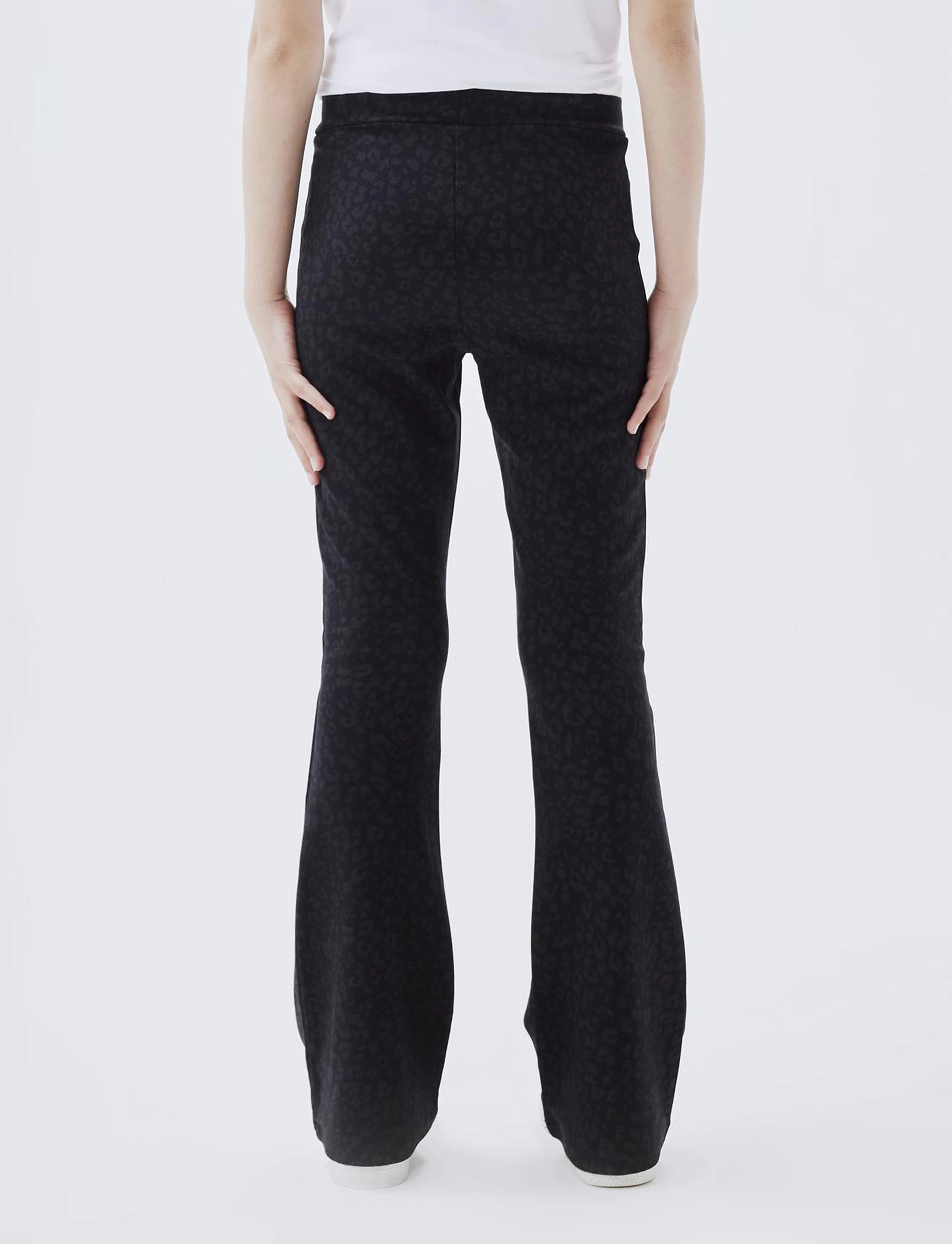 name it - NKFTRIKKALEO BOOTCUT PANT NOOS - black - 5