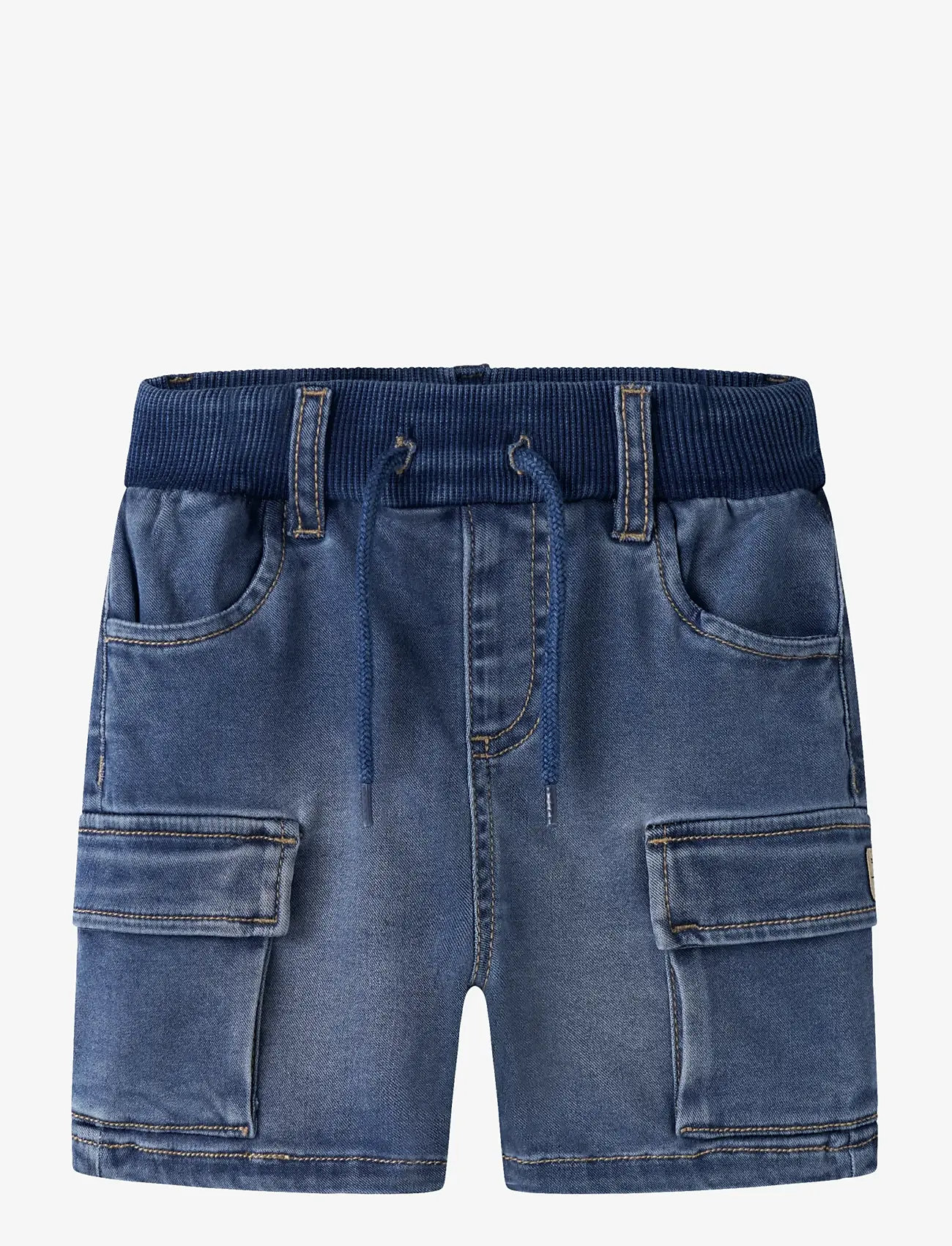 name it - NMMBEN BAGGY DNM L SHORTS 8610-TO NOOS - jeansshorts - denim blue - 1
