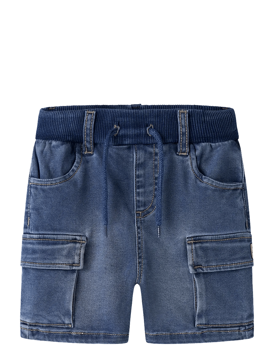 name it - NMMBEN BAGGY DNM L SHORTS 8610-TO NOOS - jeansshorts - denim blue - 1