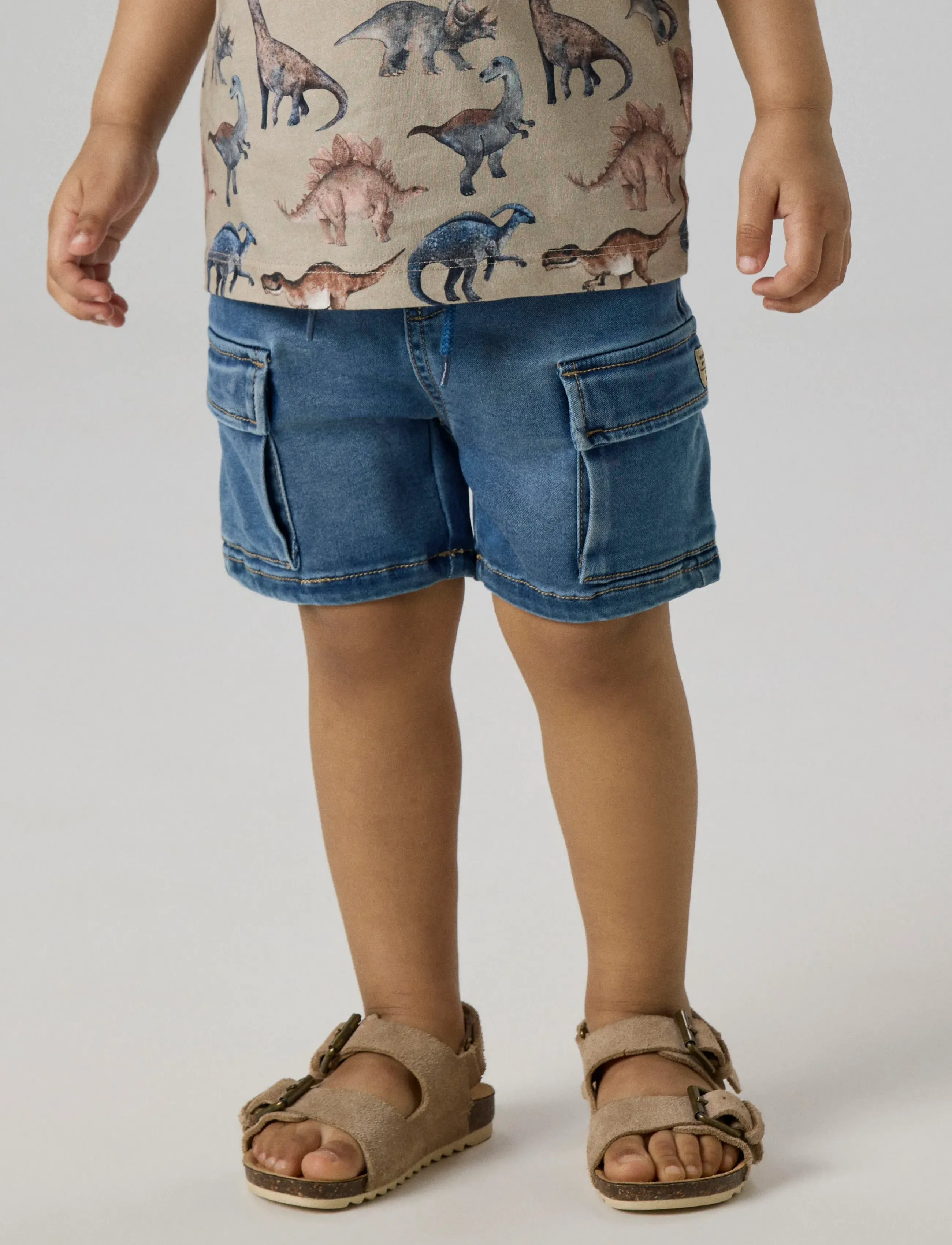name it - NMMBEN BAGGY DNM L SHORTS 8610-TO NOOS - jeansshorts - denim blue - 5