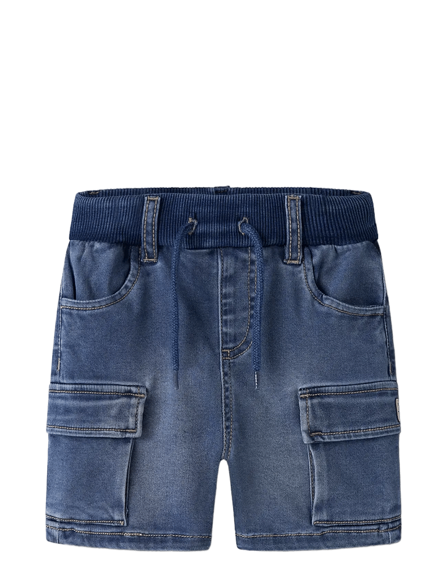 name it - NMMBEN BAGGY DNM L SHORTS 8610-TO NOOS - jeansshorts - denim blue - 3