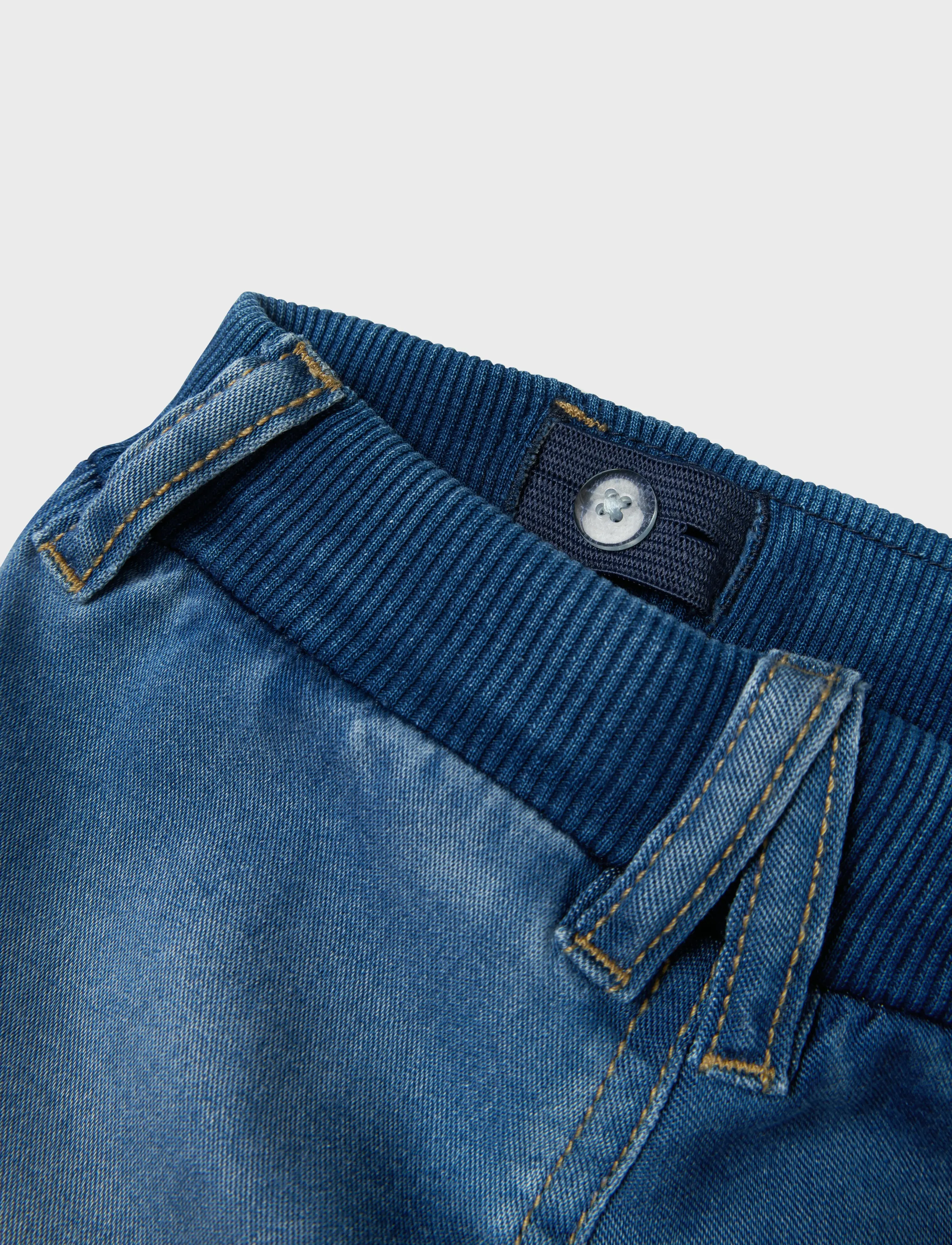 name it - NMMBEN BAGGY DNM L SHORTS 8610-TO NOOS - jeansshorts - medium blue denim - 2