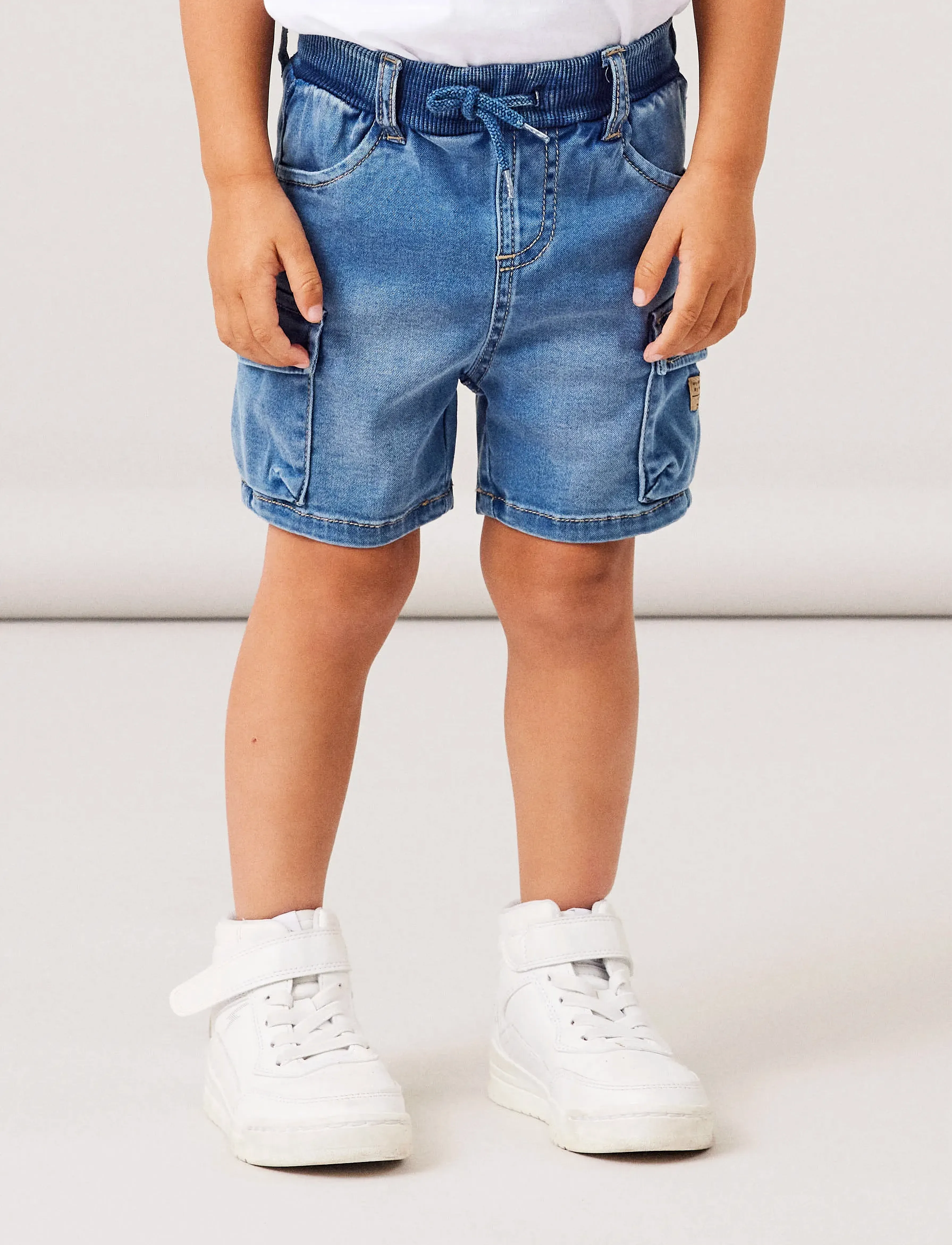 name it - NMMBEN BAGGY DNM L SHORTS 8610-TO NOOS - jeansshorts - medium blue denim - 3