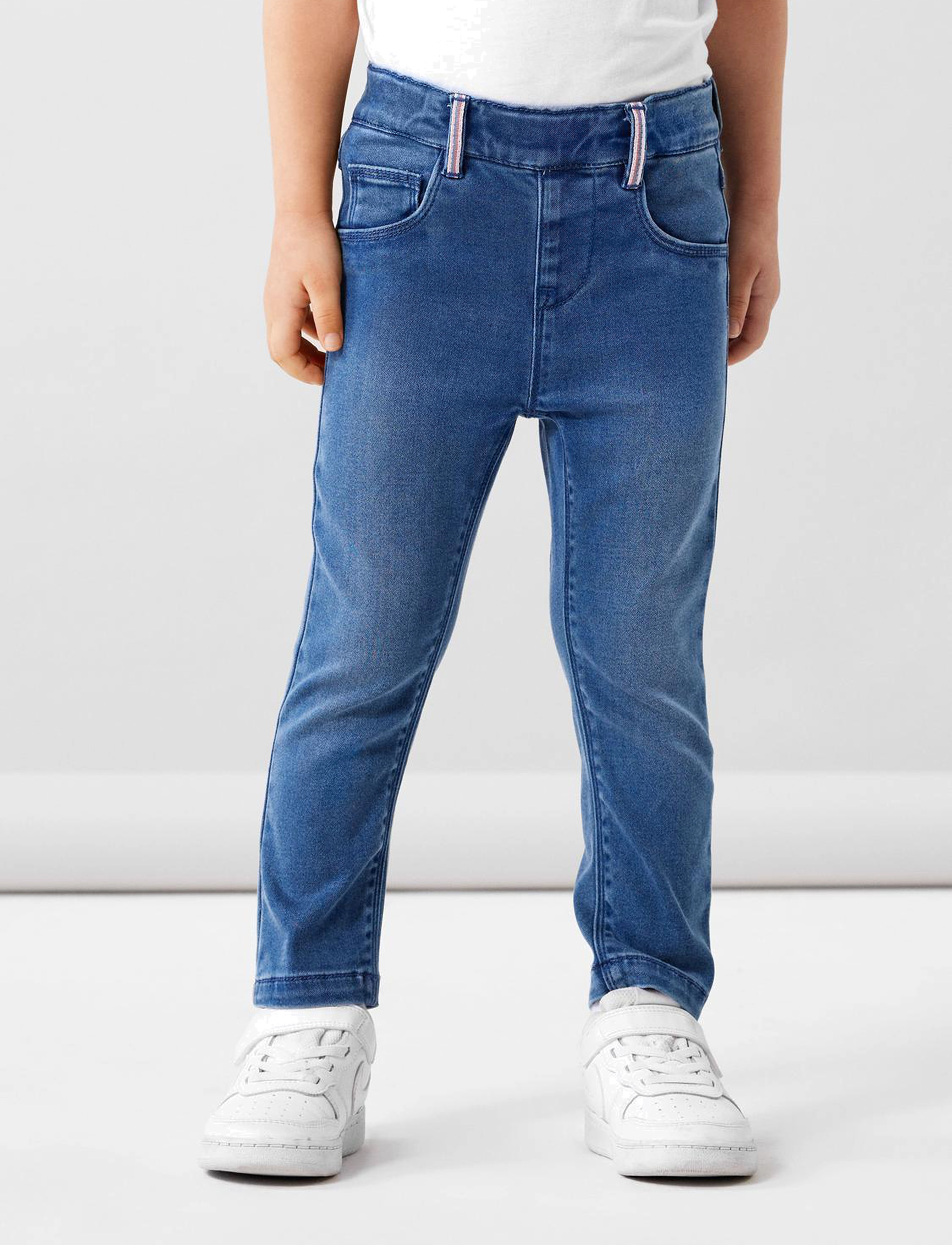 name it NMFSALLI SLIM DNM LEGGING 1380-TO NOOS - Underdele - MEDIUM BLUE DENIM / blue