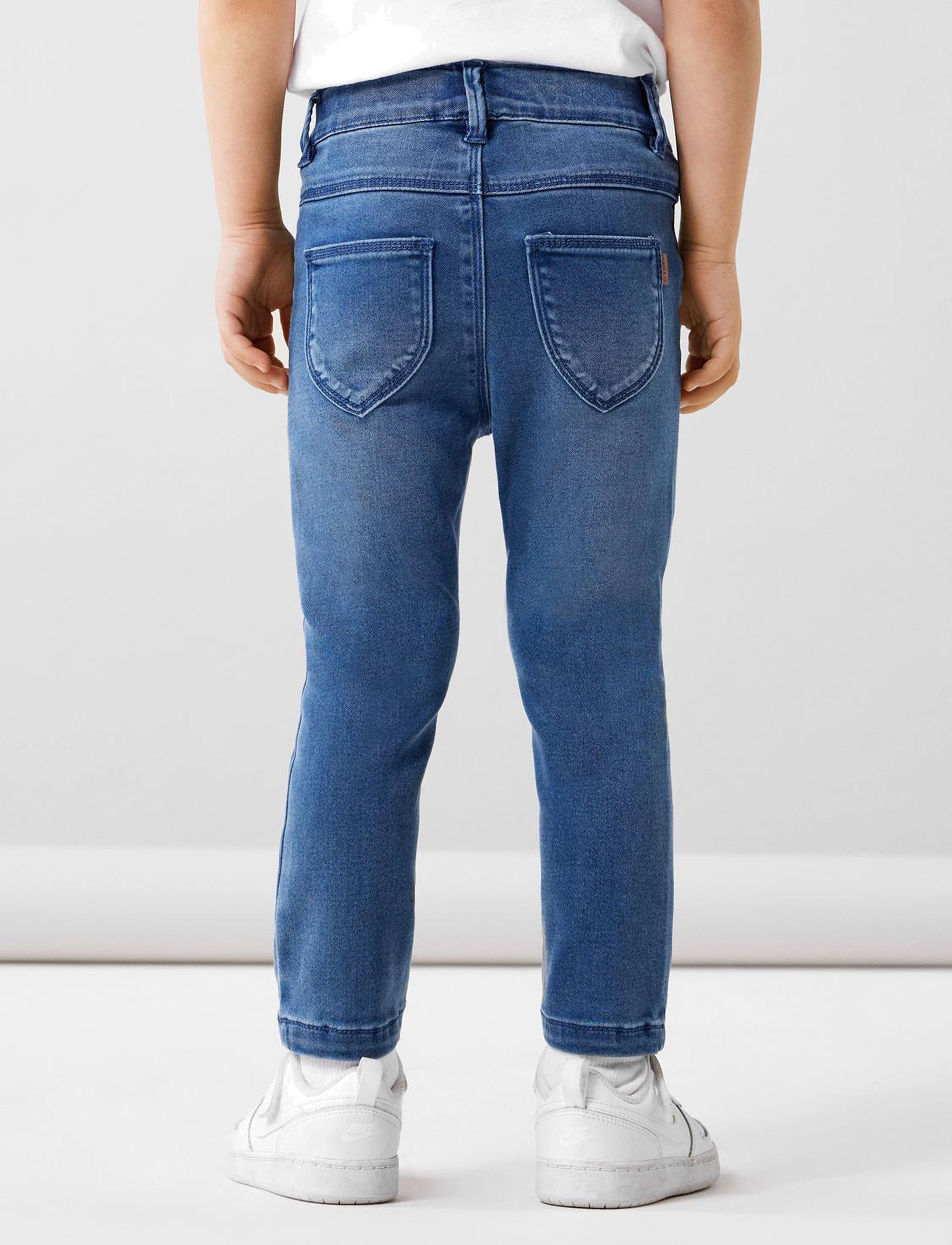 name it - NMFSALLI SLIM DNM LEGGING 1380-TO NOOS - skinny jeans - medium blue denim - 3
