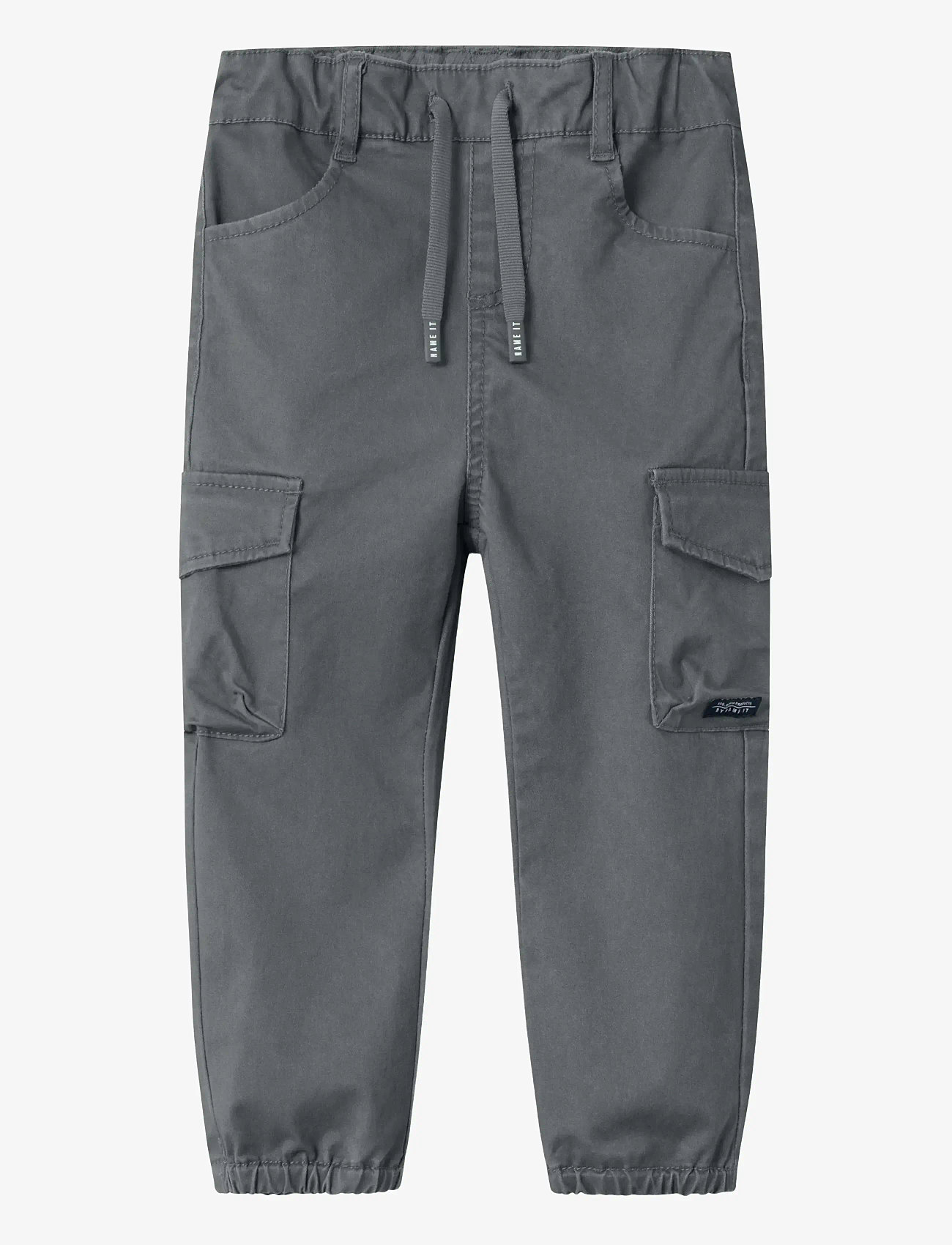 name it - NMMBEN CARGO R TWI PANT 1771-HI NOOS - cargobyxor - lava smoke - 1