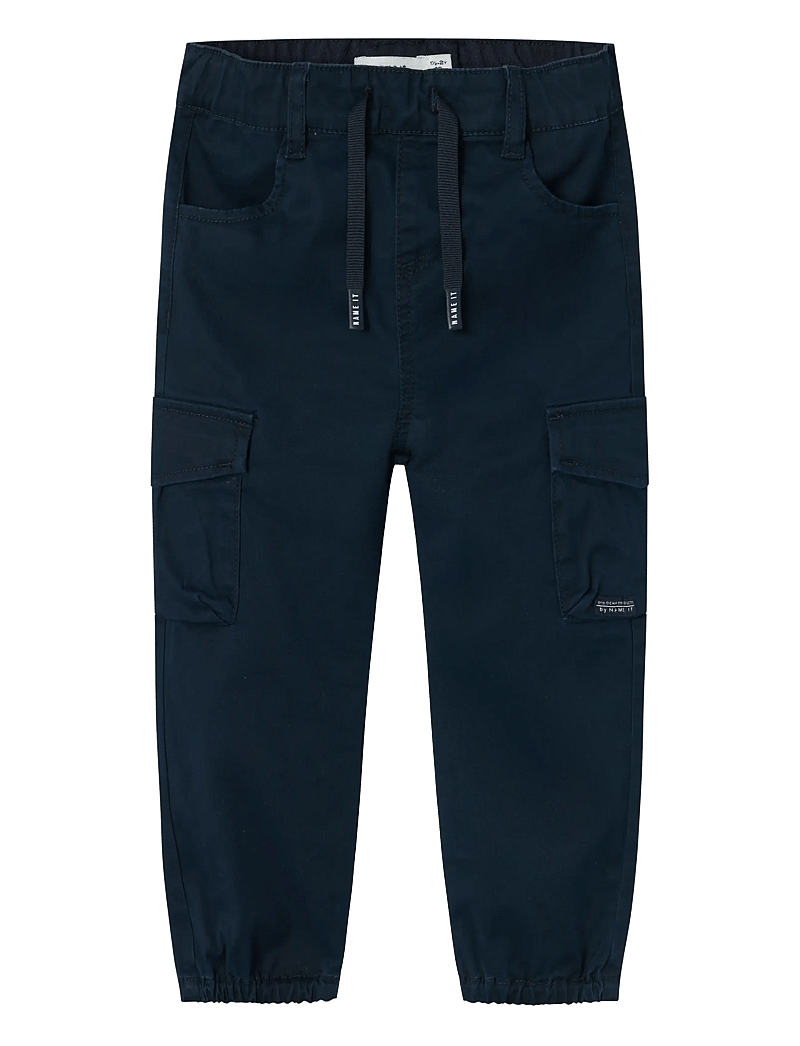 name it - NMMBEN CARGO R TWI PANT 1771-HI NOOS - cargohosen - navy blazer - 1