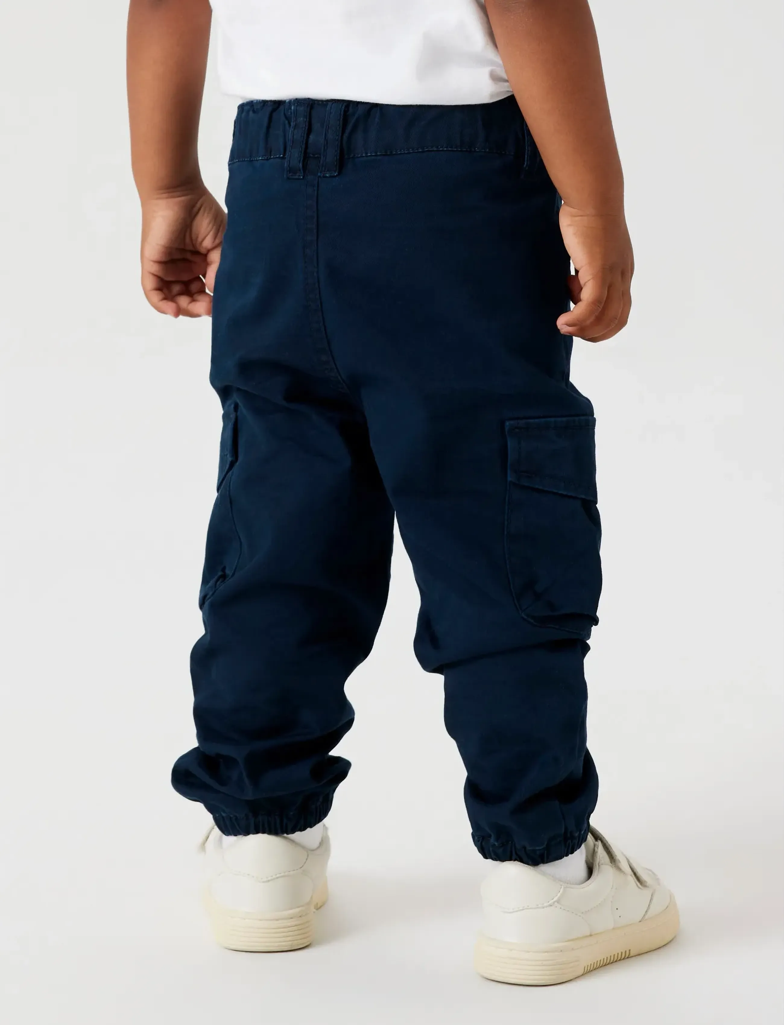 name it - NMMBEN CARGO R TWI PANT 1771-HI NOOS - cargobroek - navy blazer - 3