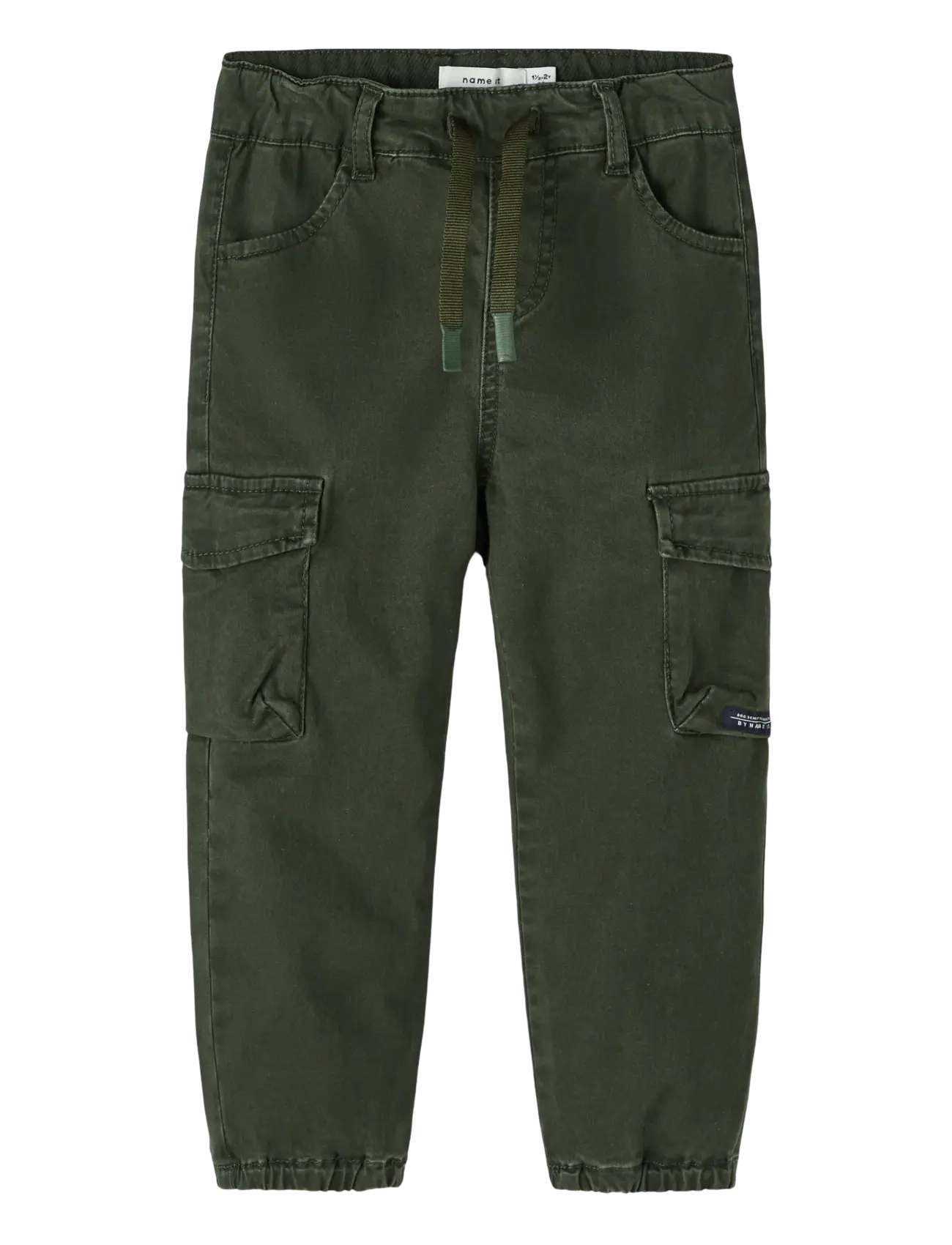 name it NMMBEN CARGO R TWI PANT 1771-HI NOOS - Cargobyxor - ROSIN / green