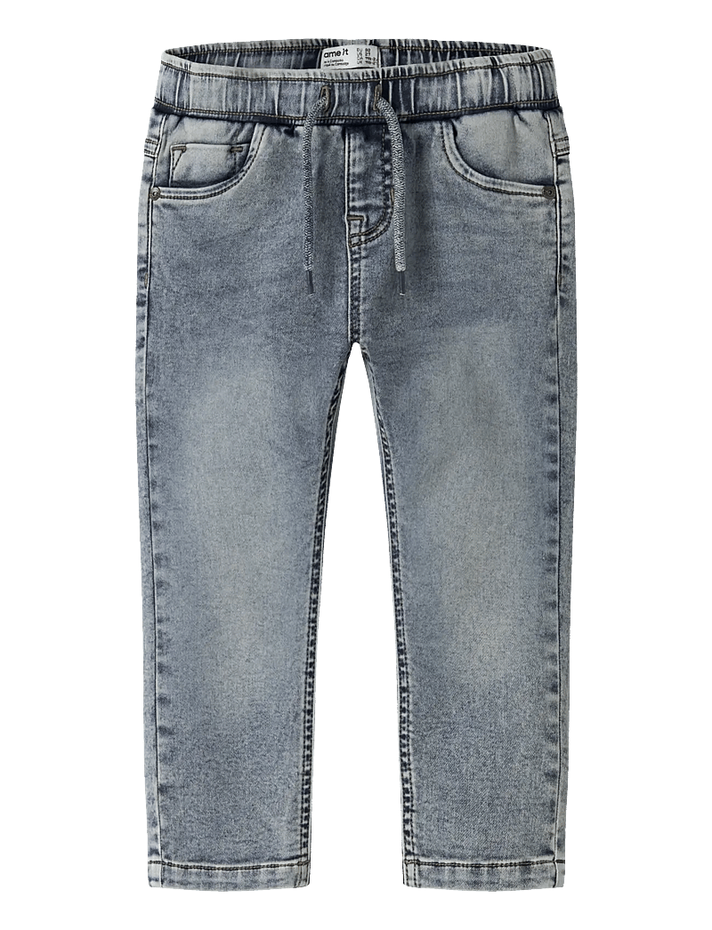 name it - NMMRYAN SLIM SWE JEANS 2472-TH NOOS - regular jeans - vintage medium blue denim - 1