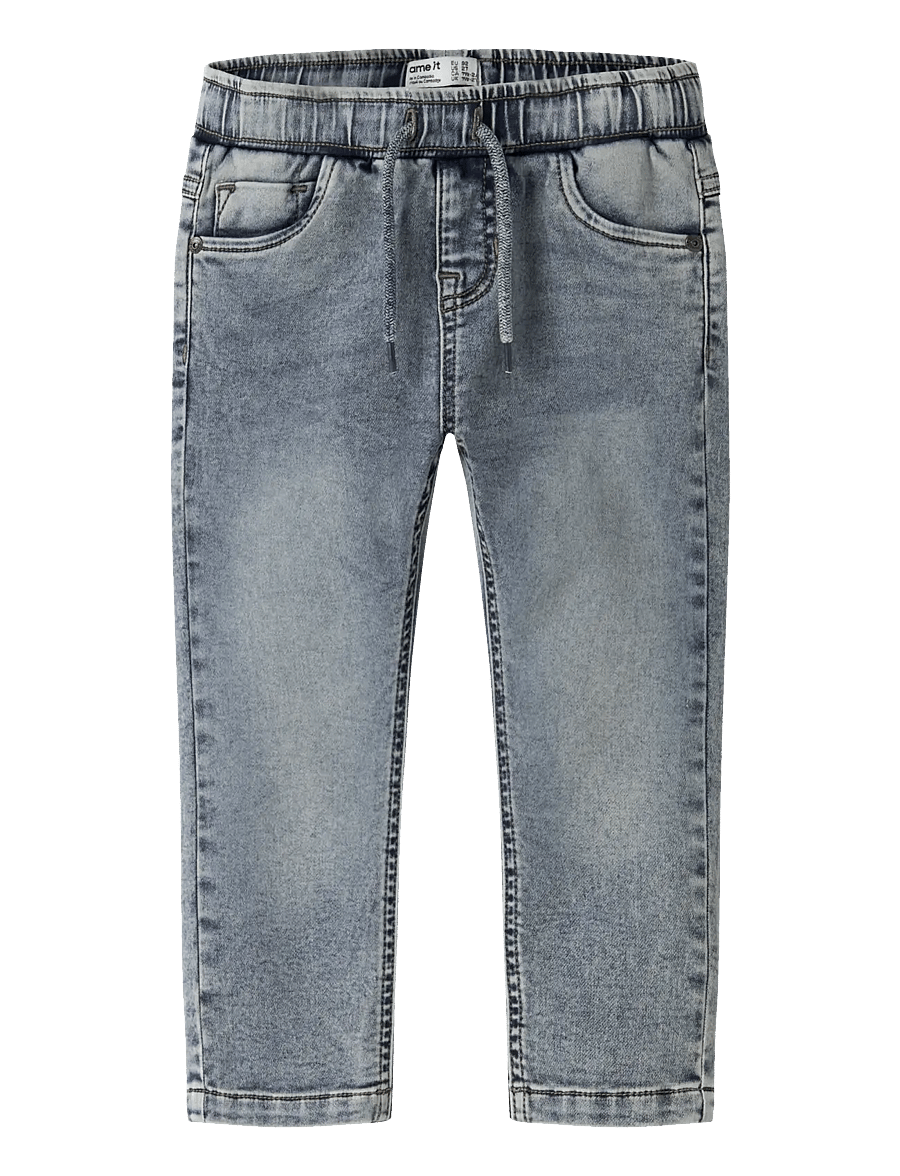 name it - NMMRYAN SLIM SWE JEANS 2472-TH NOOS - regular jeans - vintage medium blue denim - 1