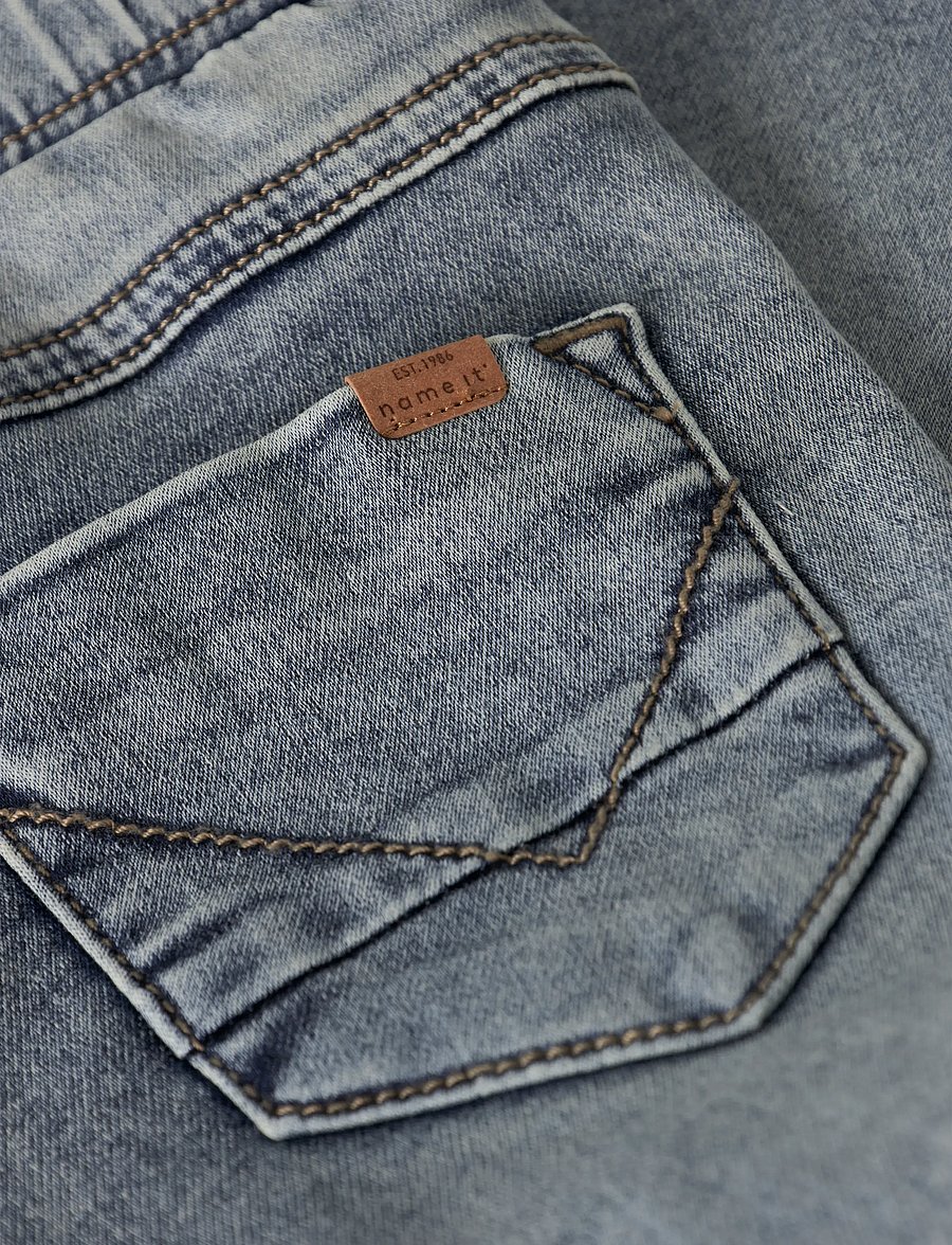 name it - NMMRYAN SLIM SWE JEANS 2472-TH NOOS - regular jeans - vintage medium blue denim - 5