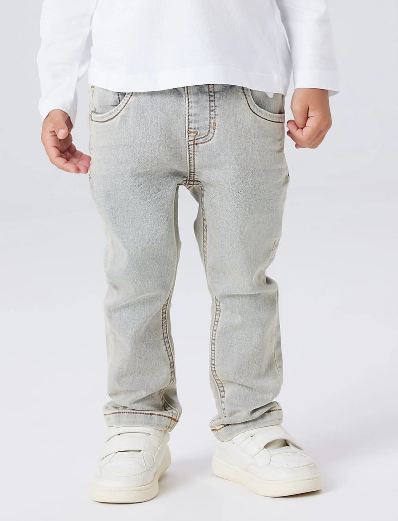name it - NMMRYAN SLIM SWE JEANS 2472-TH NOOS - regular jeans - vintage light blue denim - 0