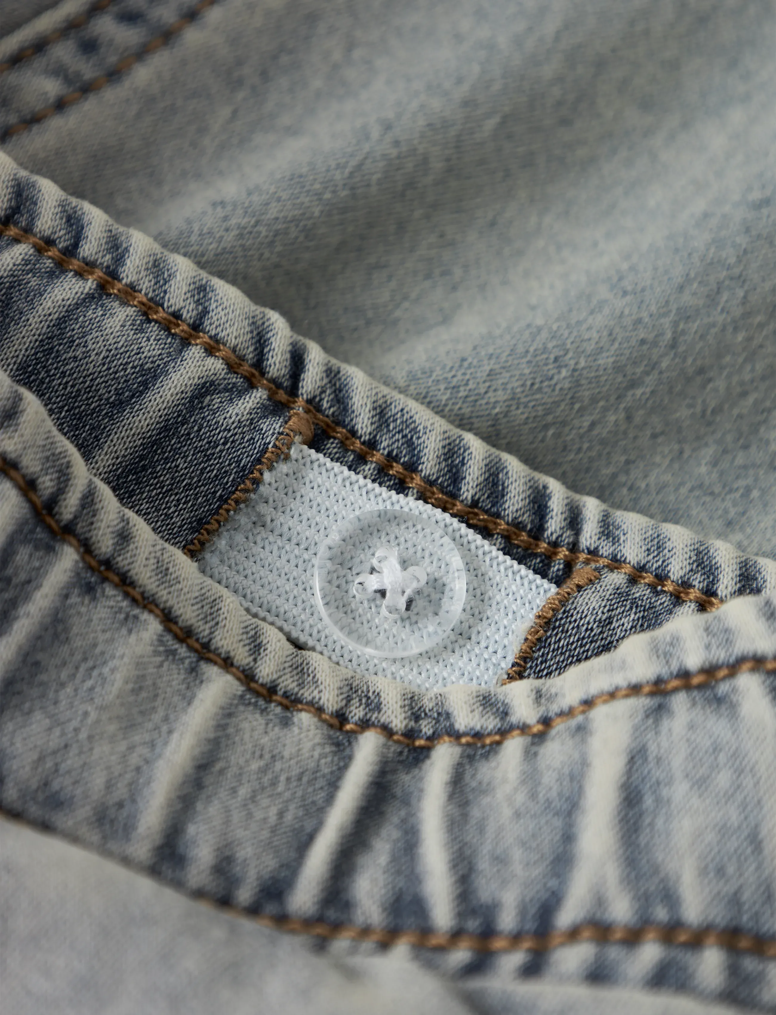 name it - NMMRYAN SLIM SWE JEANS 2472-TH NOOS - regular jeans - vintage light blue denim - 5