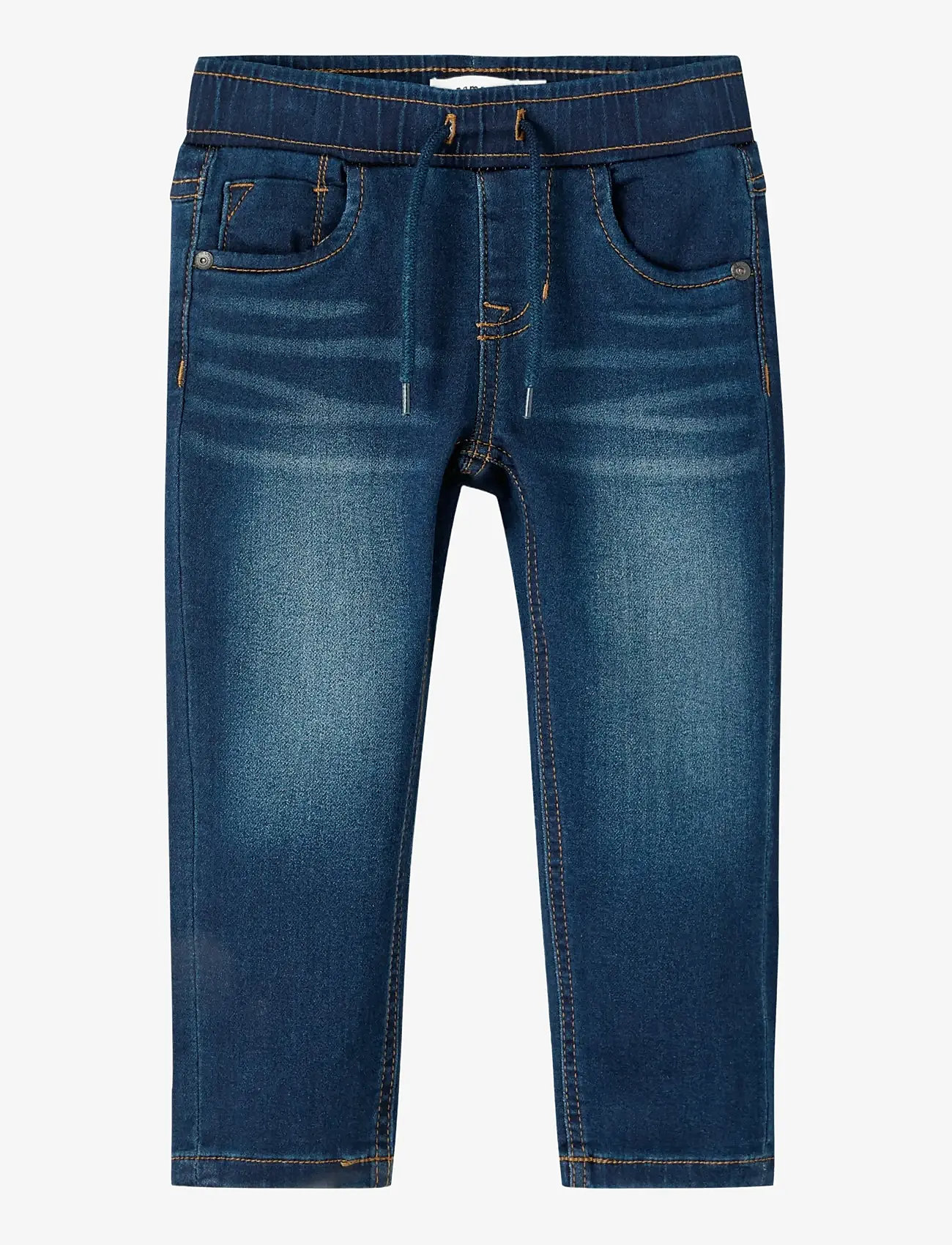 name it - NMMRYAN SLIM SWE JEANS 2472-TH NOOS - liibuvad teksad - dark blue denim - 1