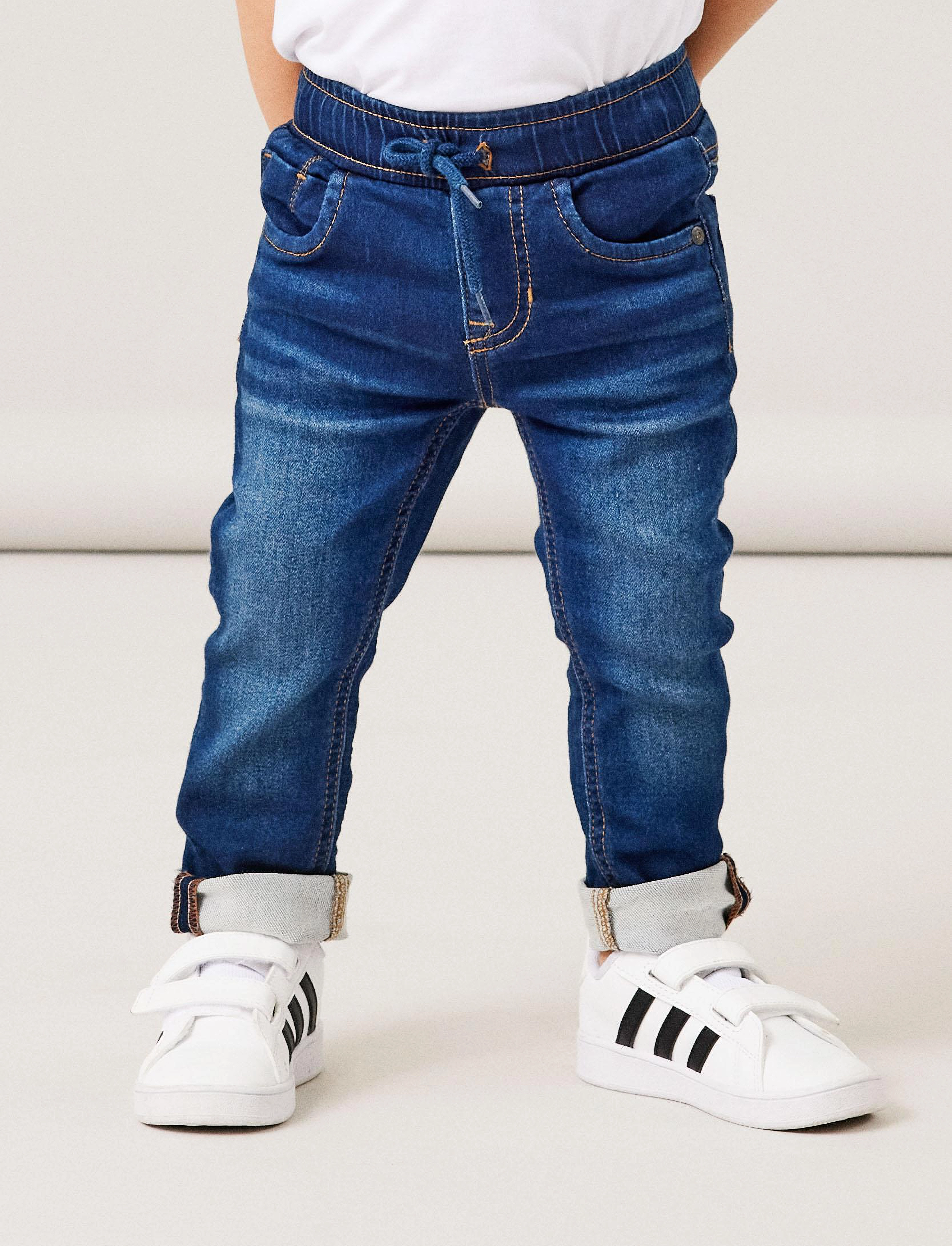 name it NMMRYAN SLIM SWE JEANS 2472-TH NOOS - Underdele - DARK BLUE DENIM / blue