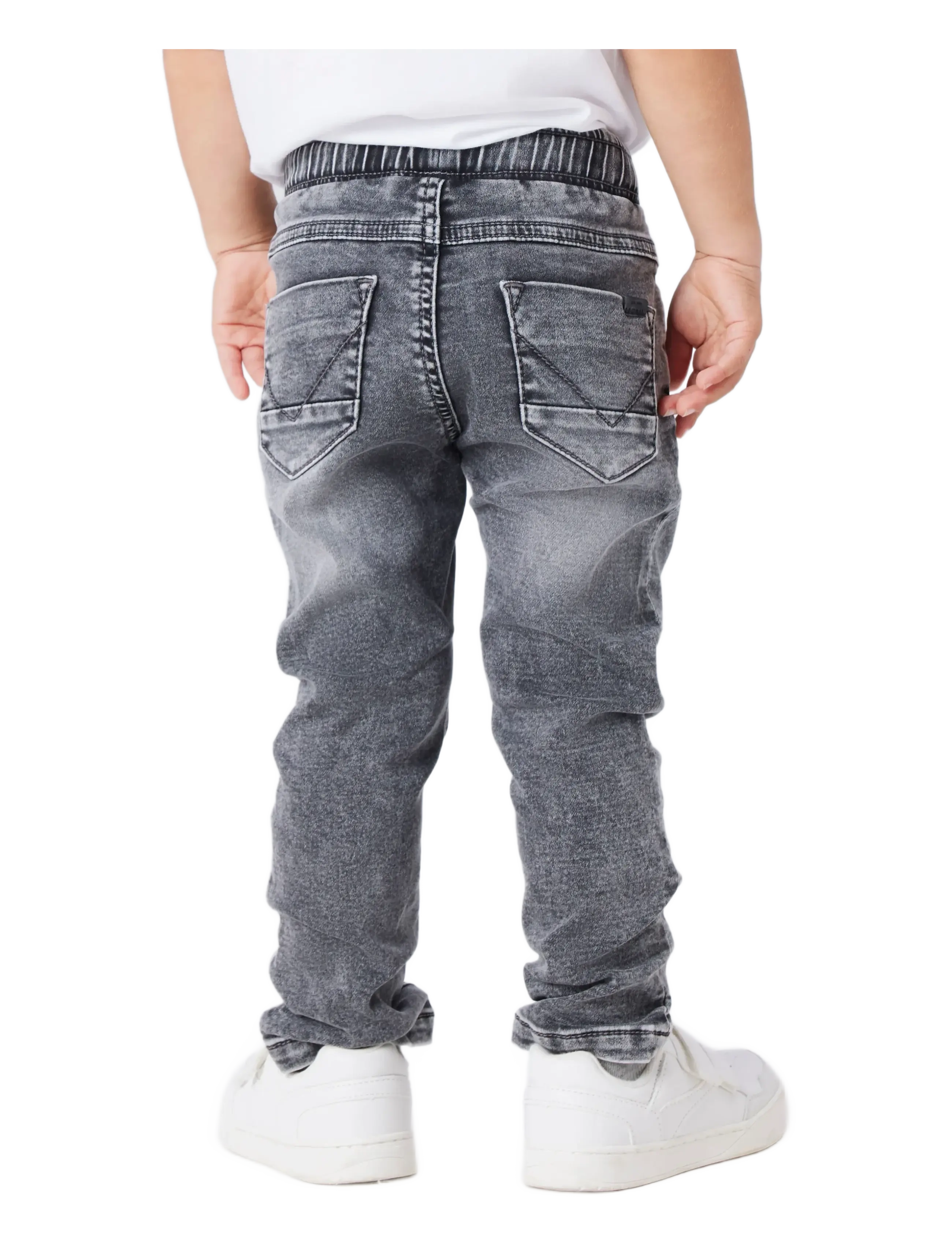 name it - NMMRYAN SLIM SWE JEANS 2472-TH NOOS - regular jeans - grey denim - 3