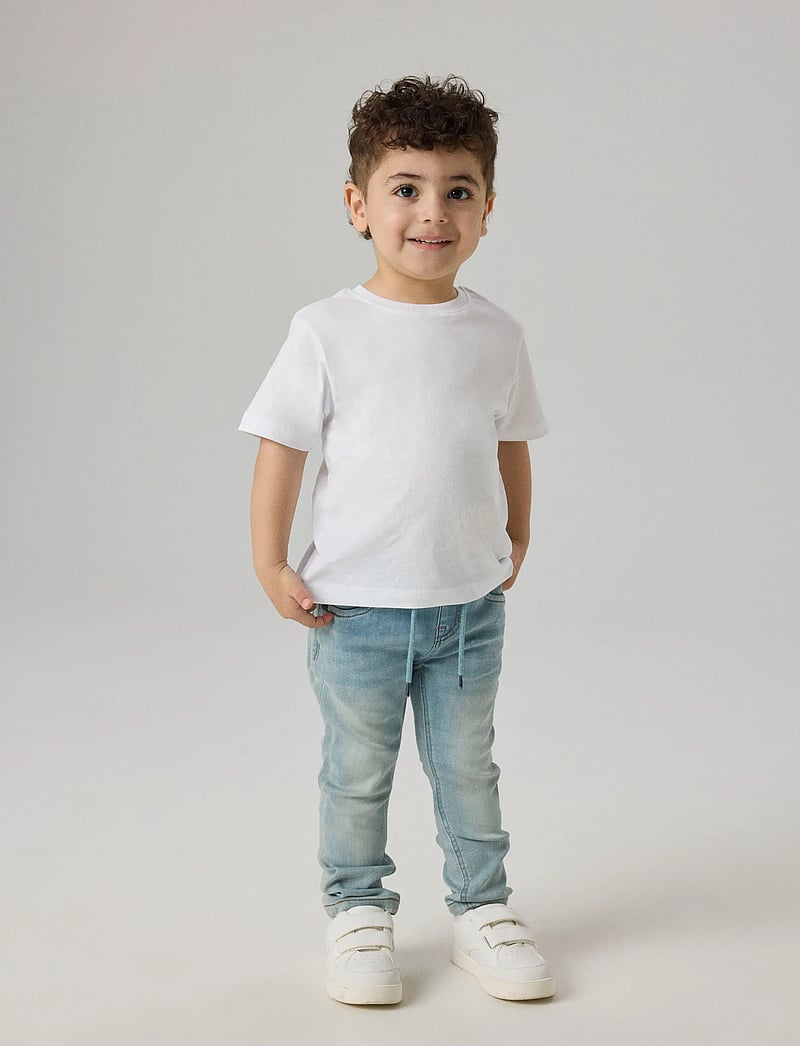 name it - NMMRYAN SLIM SWE JEANS 2472-TH NOOS - regular jeans - light blue denim - 3