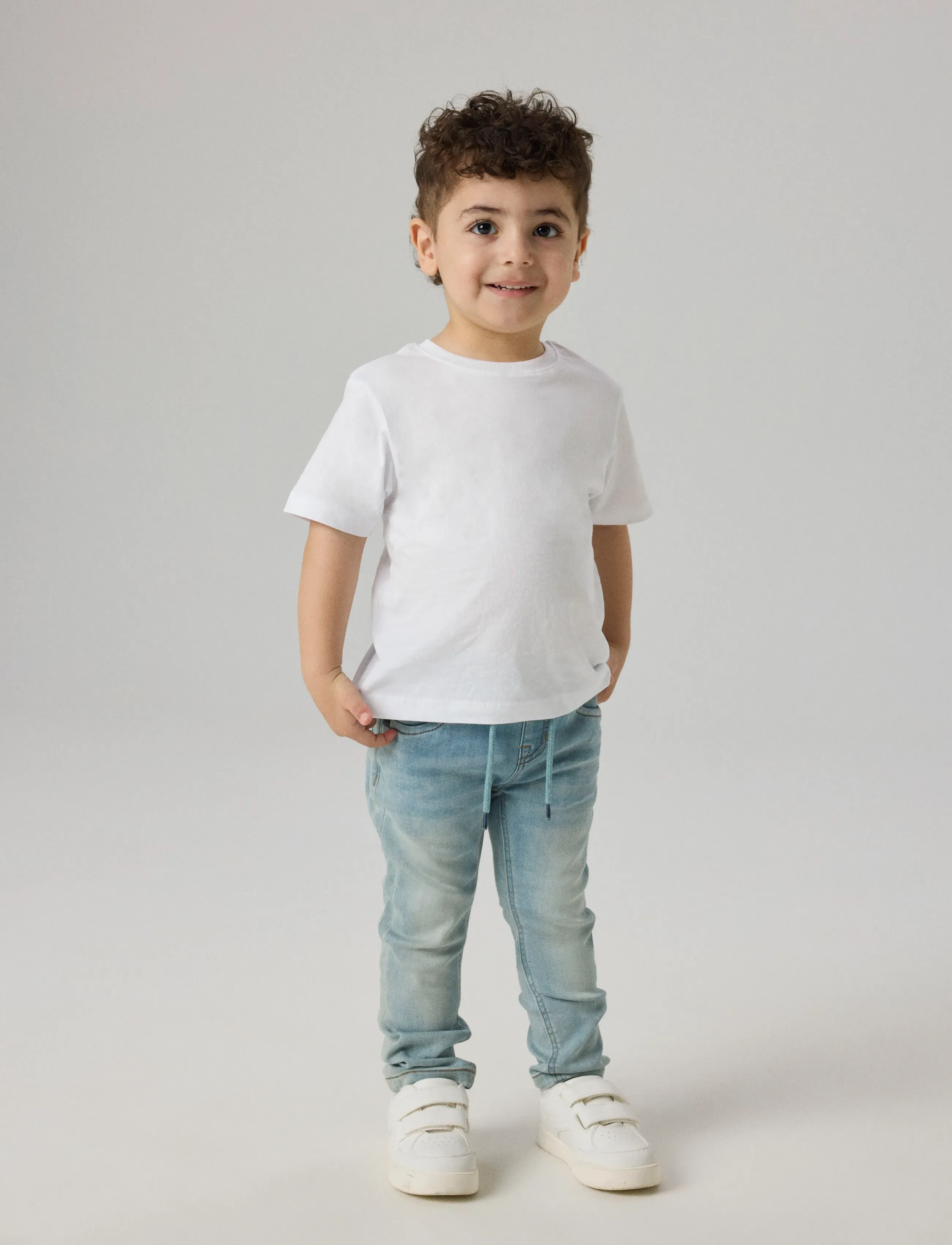 name it - NMMRYAN SLIM SWE JEANS 2472-TH NOOS - regular jeans - light blue denim - 3
