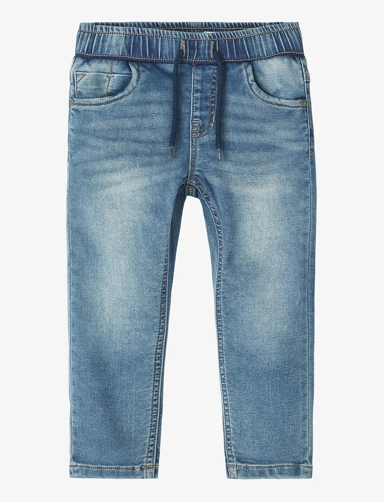 name it - NMMRYAN SLIM SWE JEANS 2472-TH NOOS - regular jeans - medium blue denim - 1