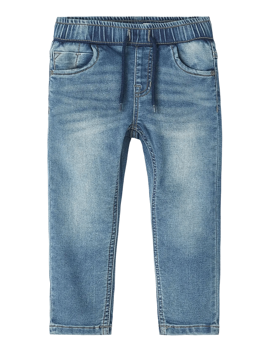 name it - NMMRYAN SLIM SWE JEANS 2472-TH NOOS - regular jeans - medium blue denim - 1