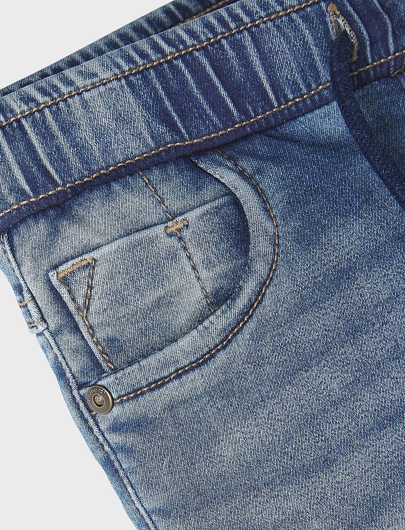 name it - NMMRYAN SLIM SWE JEANS 2472-TH NOOS - regular jeans - medium blue denim - 4