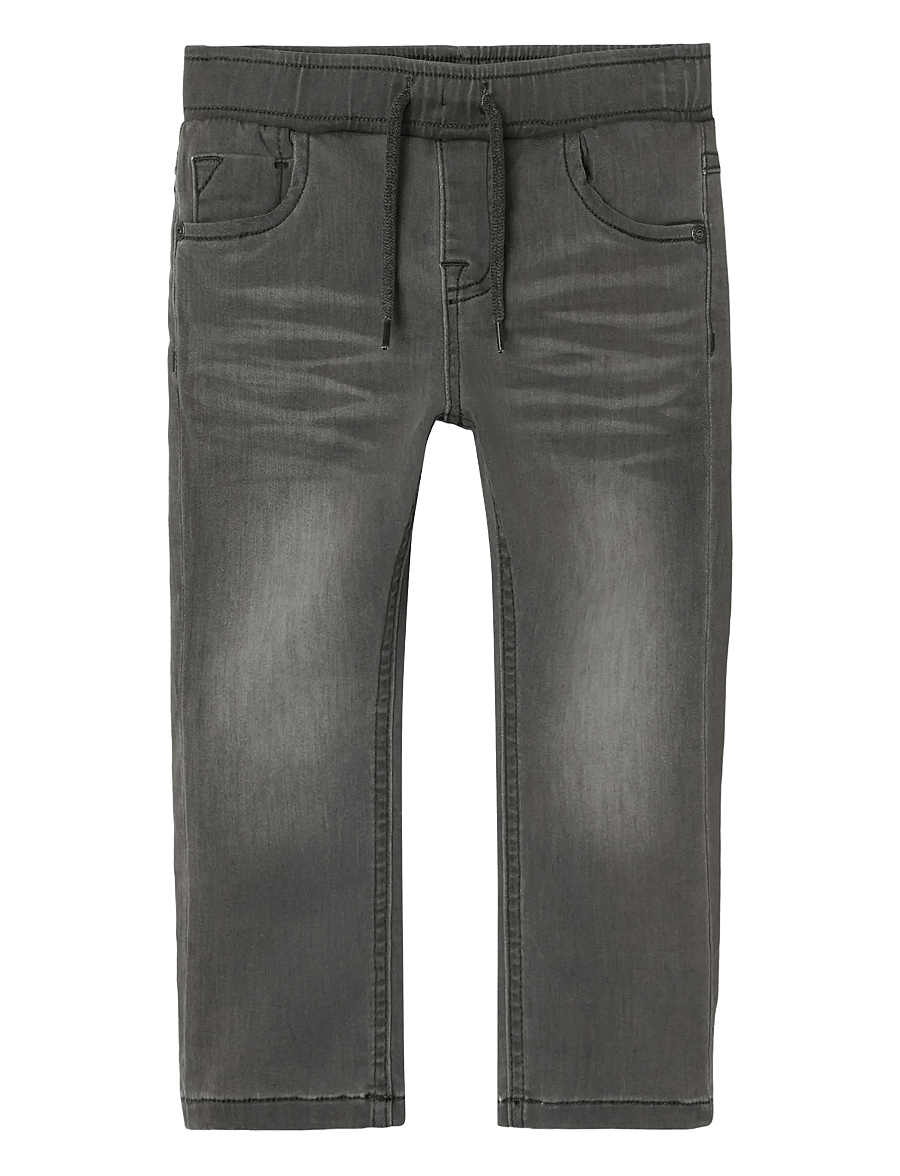 name it - NMMRYAN SLIM SWE JEANS 2472-TH NOOS - regular jeans - medium grey denim - 1