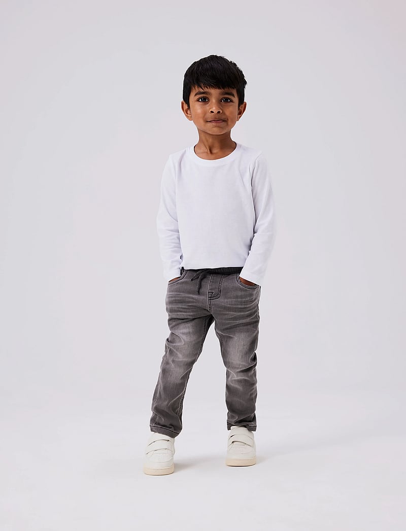name it - NMMRYAN SLIM SWE JEANS 2472-TH NOOS - regular jeans - medium grey denim - 0