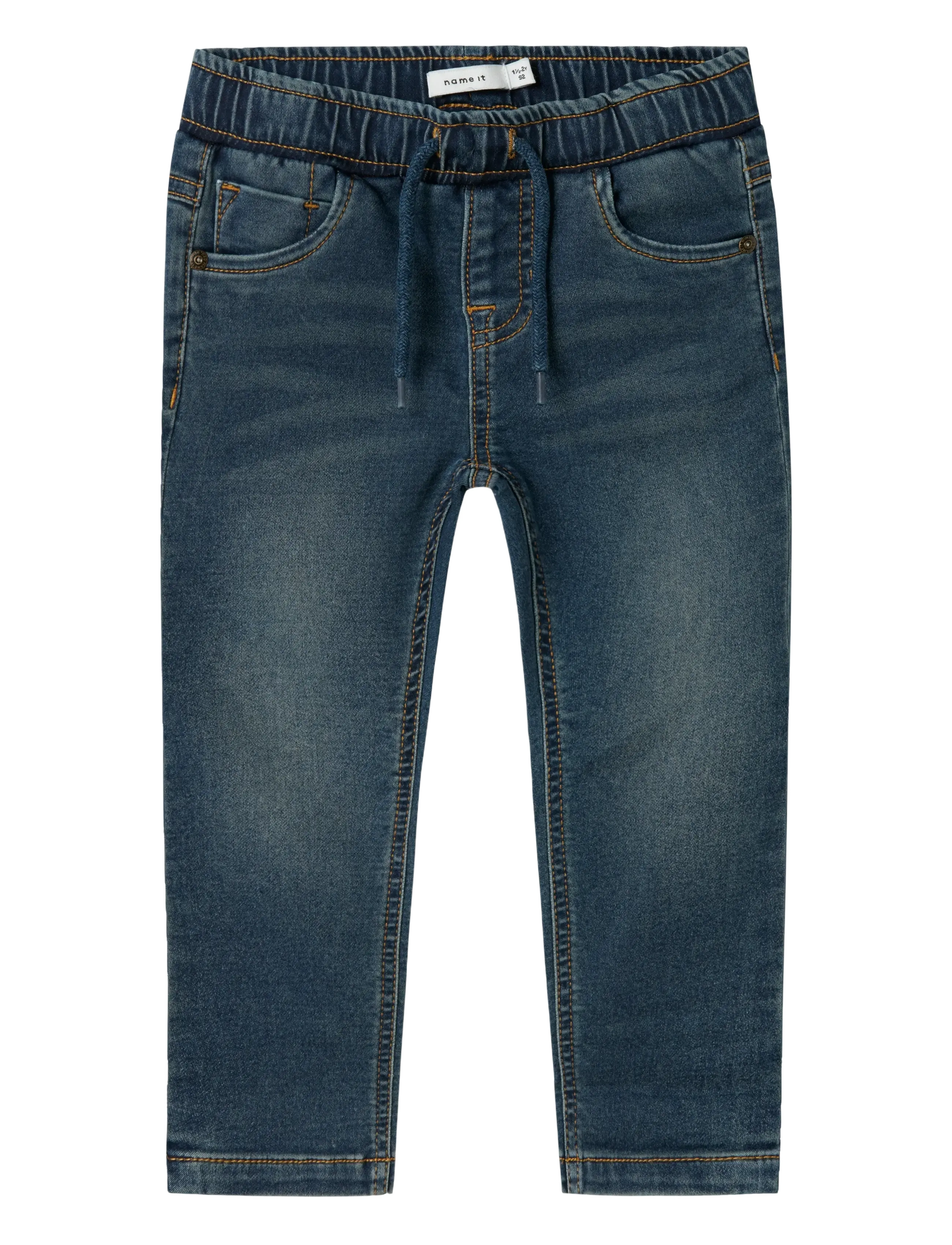 name it NMMRYAN SLIM SWE JEANS 2472-TH NOOS - Basics - VINTAGE DARK BLUE DENIM / blue