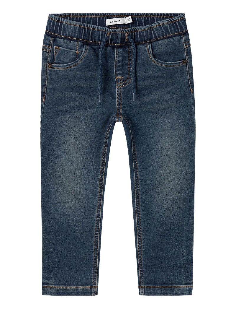 name it - NMMRYAN SLIM SWE JEANS 2472-TH NOOS - regular jeans - vintage dark blue denim - 1