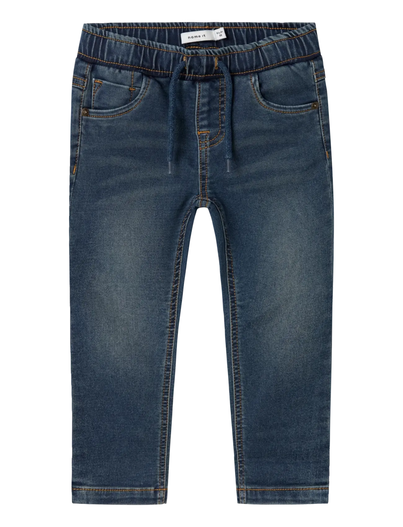 name it NMMRYAN SLIM SWE JEANS 2472-TH NOOS - Põhitooted - VINTAGE DARK BLUE DENIM / blue
