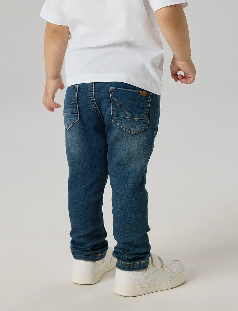 name it - NMMRYAN SLIM SWE JEANS 2472-TH NOOS - regular jeans - vintage dark blue denim - 0