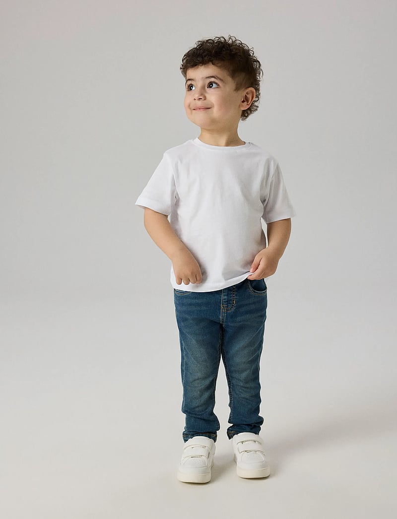 name it - NMMRYAN SLIM SWE JEANS 2472-TH NOOS - regular jeans - vintage dark blue denim - 3