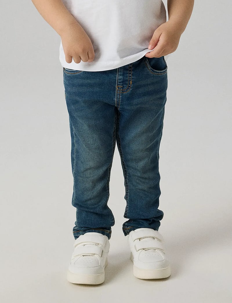 name it - NMMRYAN SLIM SWE JEANS 2472-TH NOOS - regular jeans - vintage dark blue denim - 4