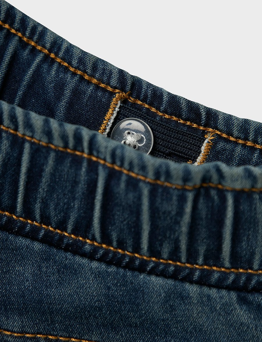 name it - NMMRYAN SLIM SWE JEANS 2472-TH NOOS - regular jeans - vintage dark blue denim - 5